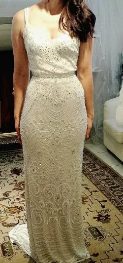 Affordable Luxury BHLDN Theia Elsa Gown  Last Few Pieces!