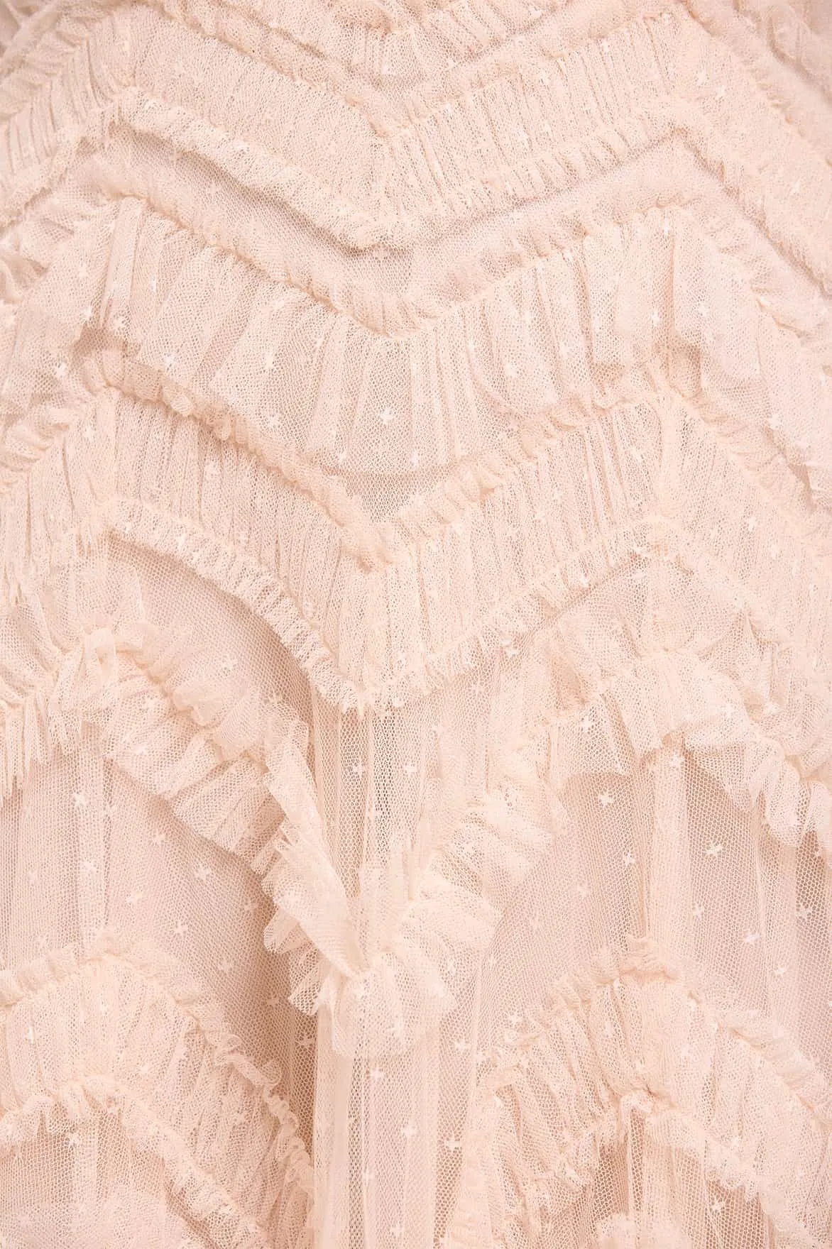 Affordable Luxury Elia Off-Shoulder Gown NEEDLE THREAD  Going Fast!