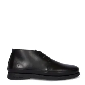 Affordable Luxury Paul Smith Leather Crane Chukka Boots Black  Limited Stock!