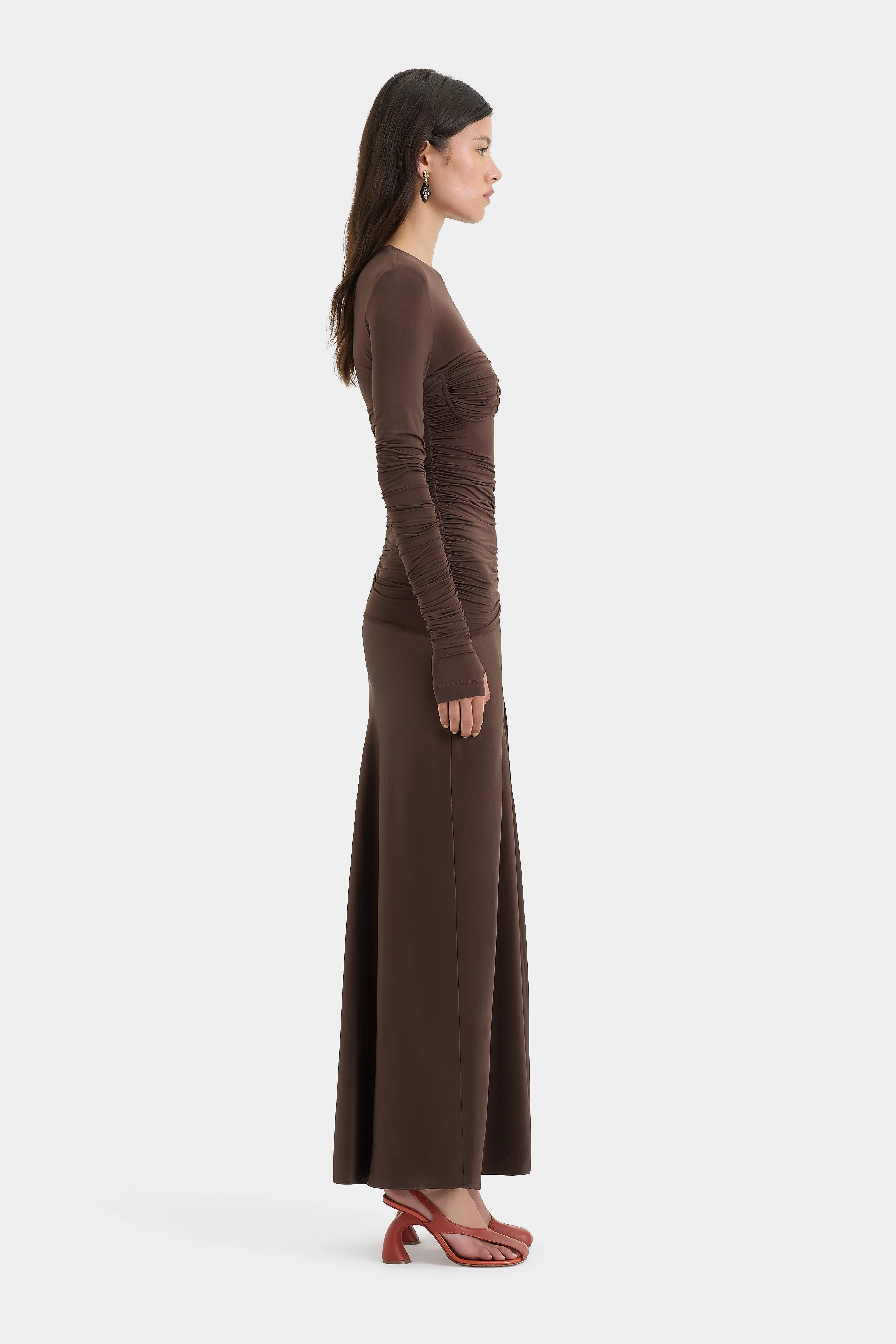 Alessia Draped Gown SIR