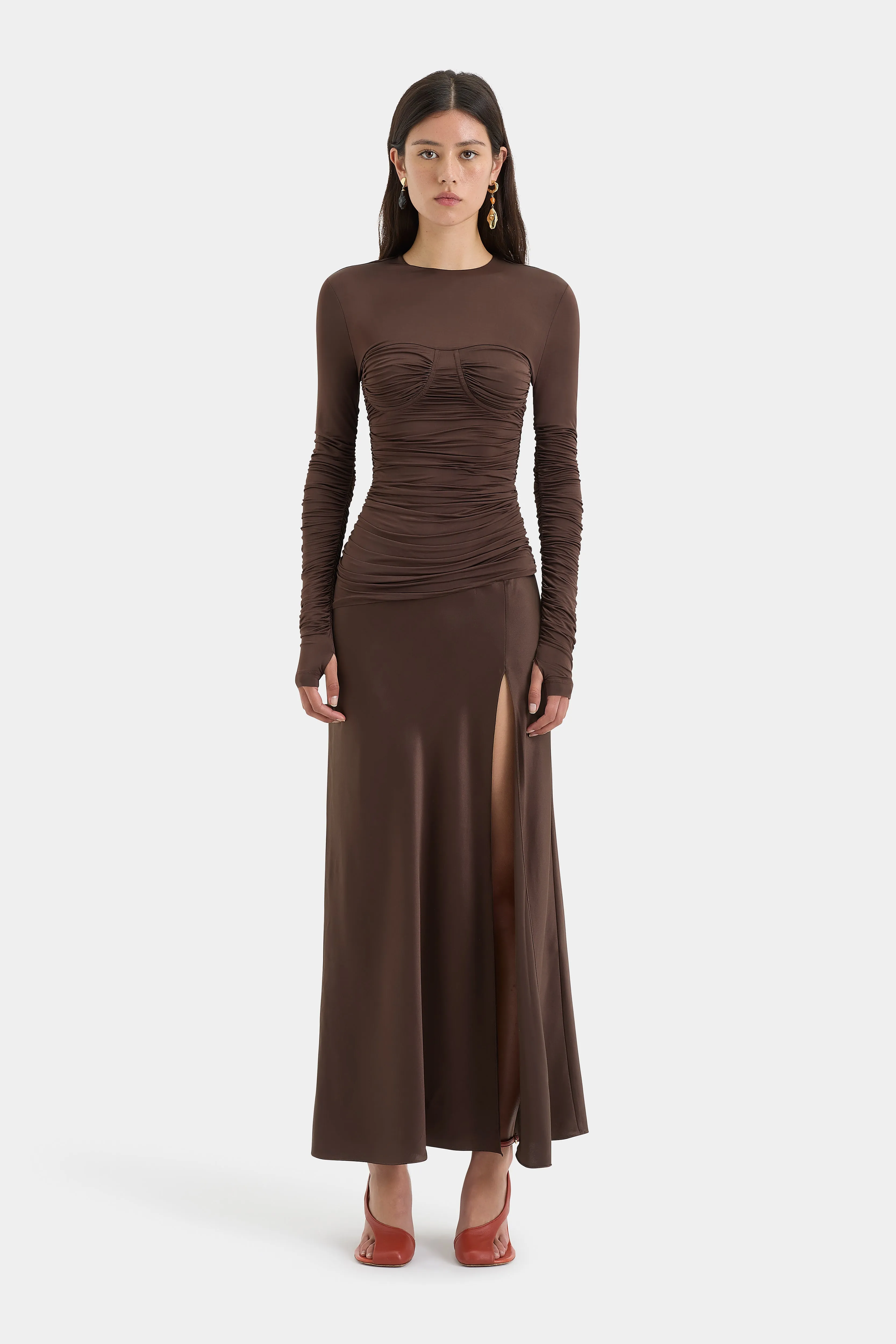 Alessia Draped Gown SIR