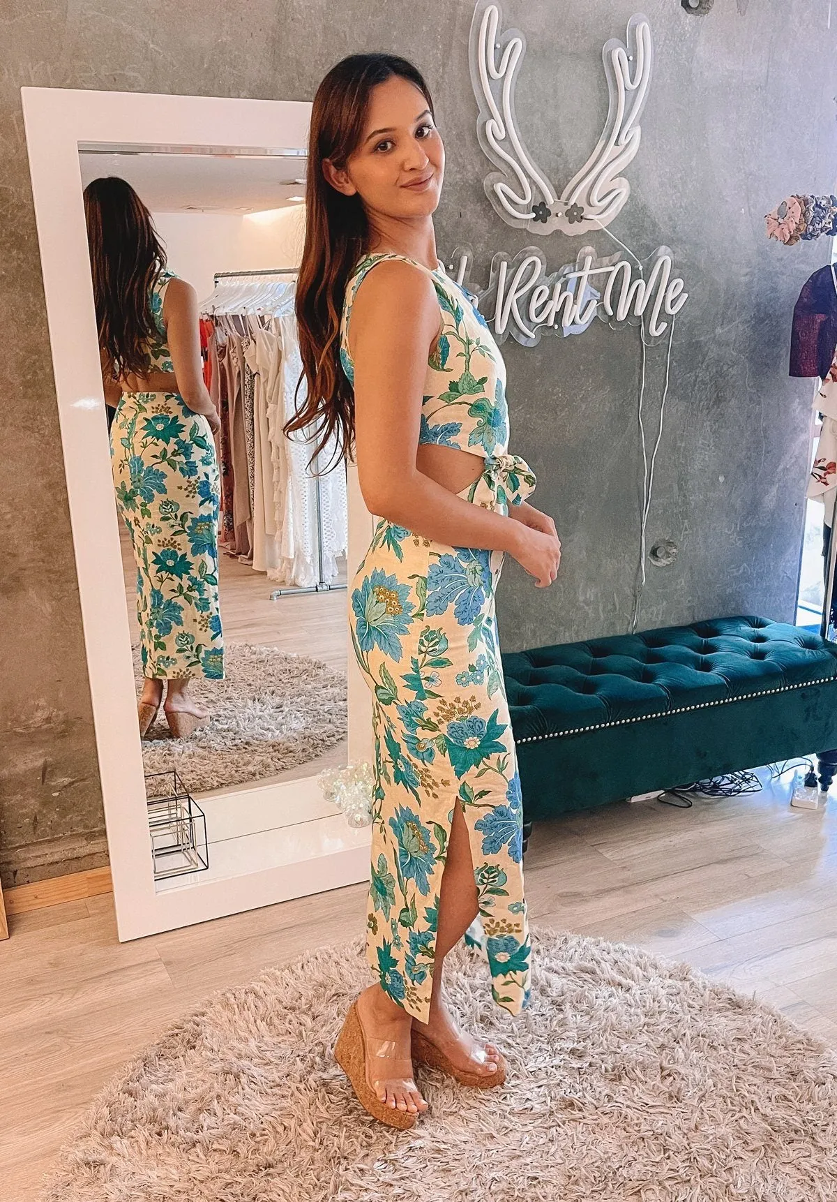Alexandre Knot Dress - Marguerite