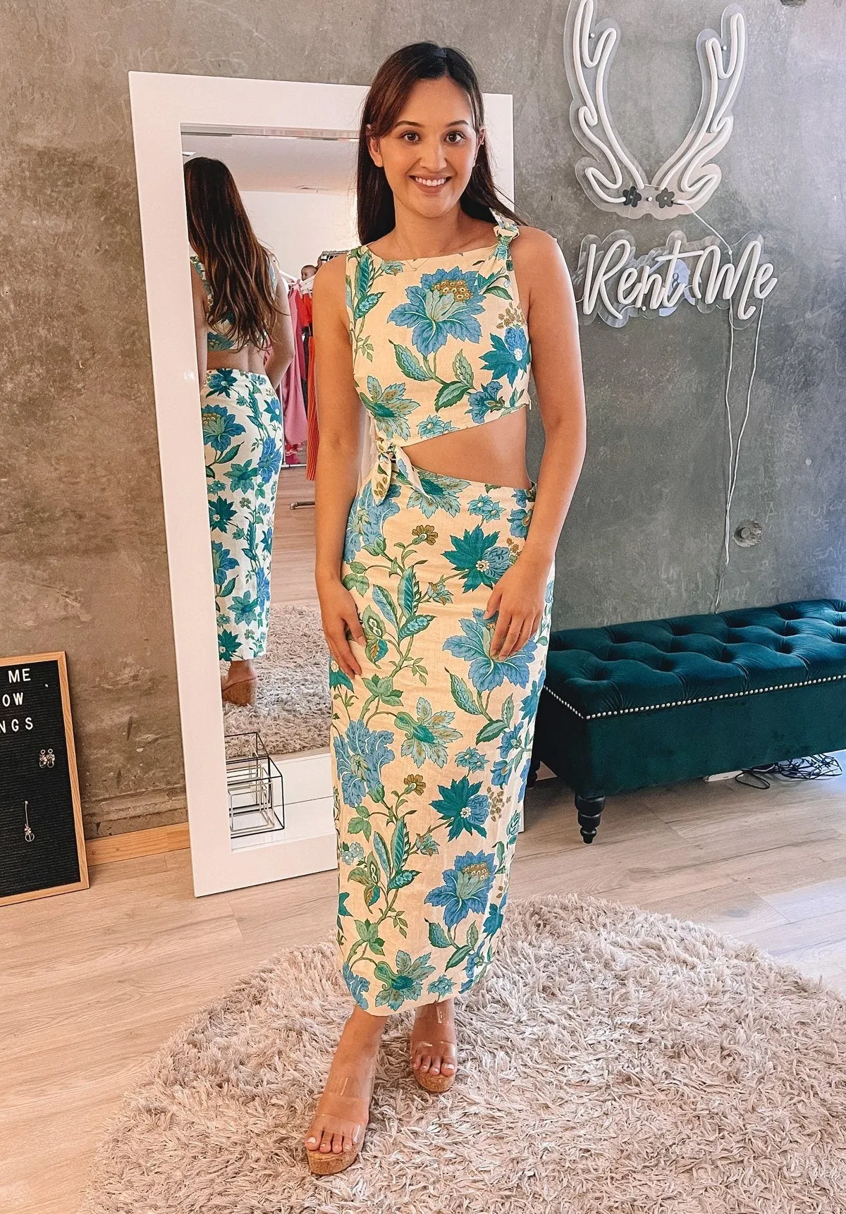 Alexandre Knot Dress - Marguerite