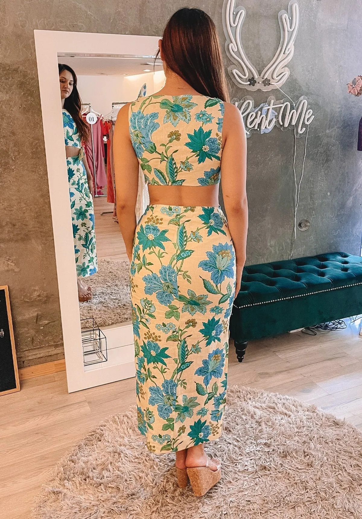 Alexandre Knot Dress - Marguerite