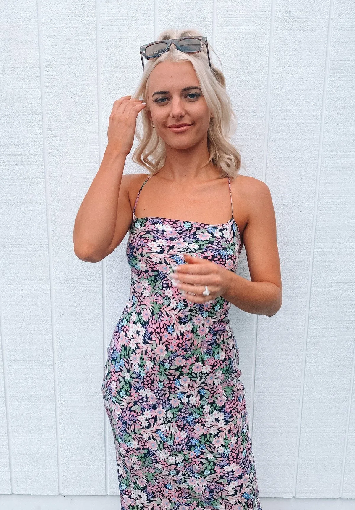 Anais Lace Up Midi