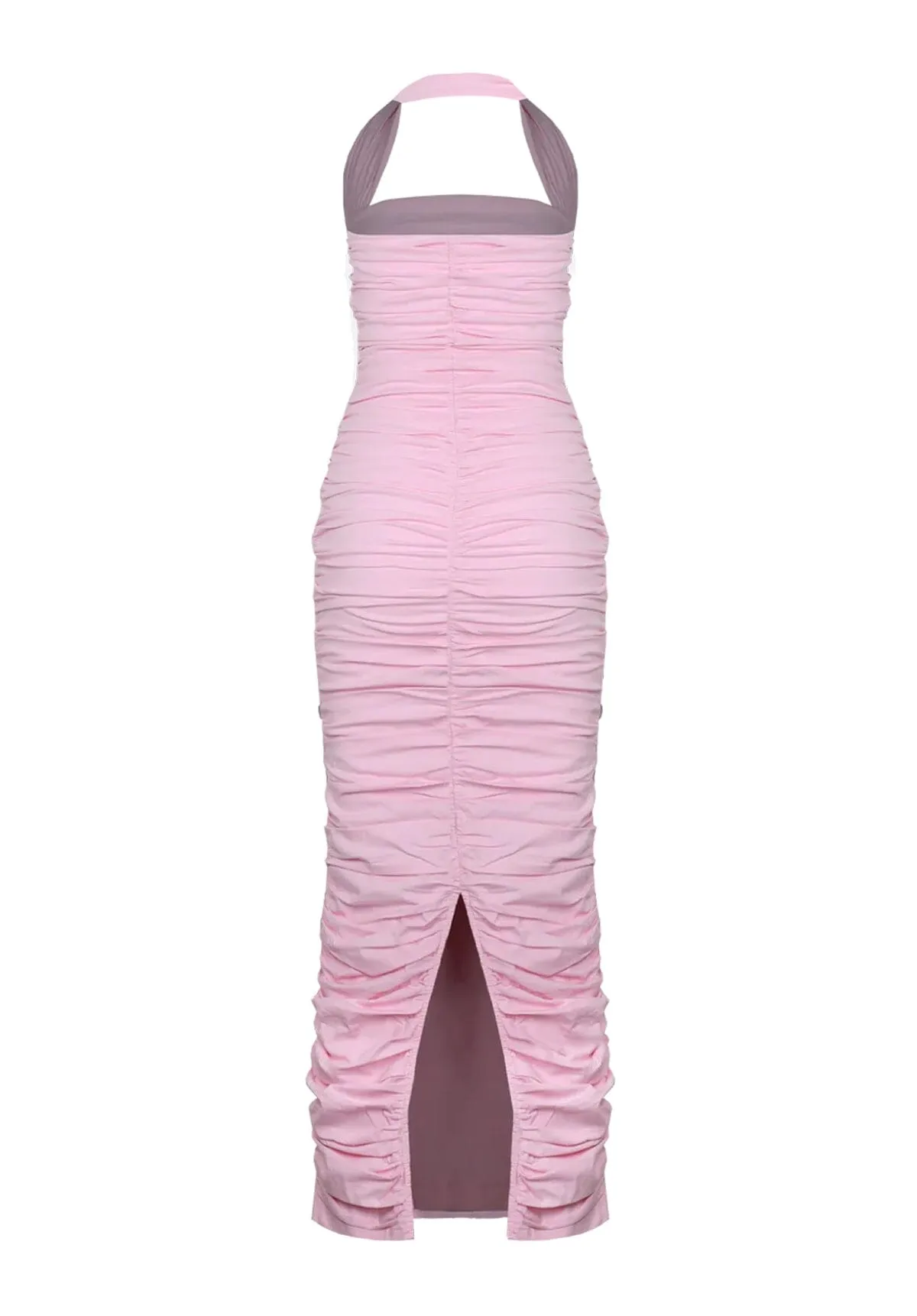 Ariel Halter Dress - Carnation