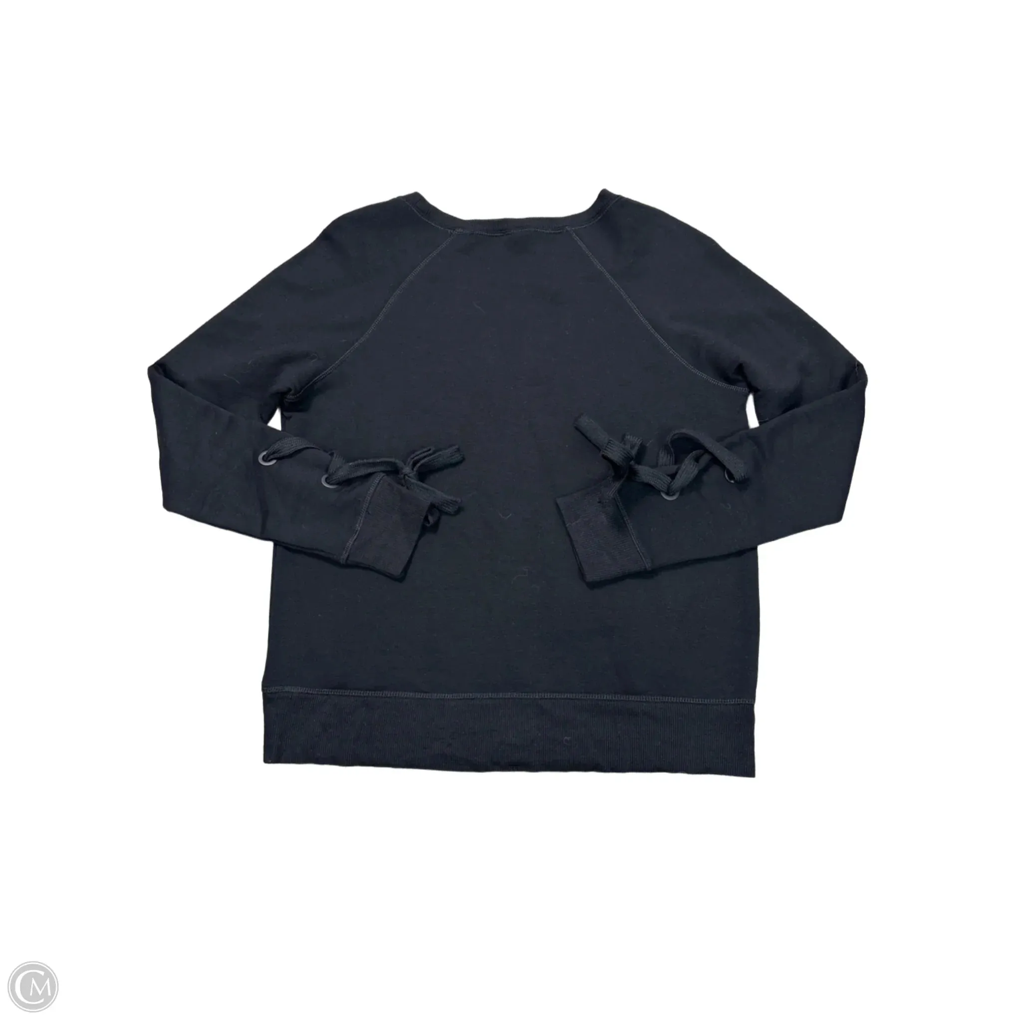 Athletic Sweatshirt Crewneck By 90 Degrees By Reflex In Black, Size: Xs