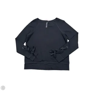 Athletic Sweatshirt Crewneck By 90 Degrees By Reflex In Black, Size: Xs