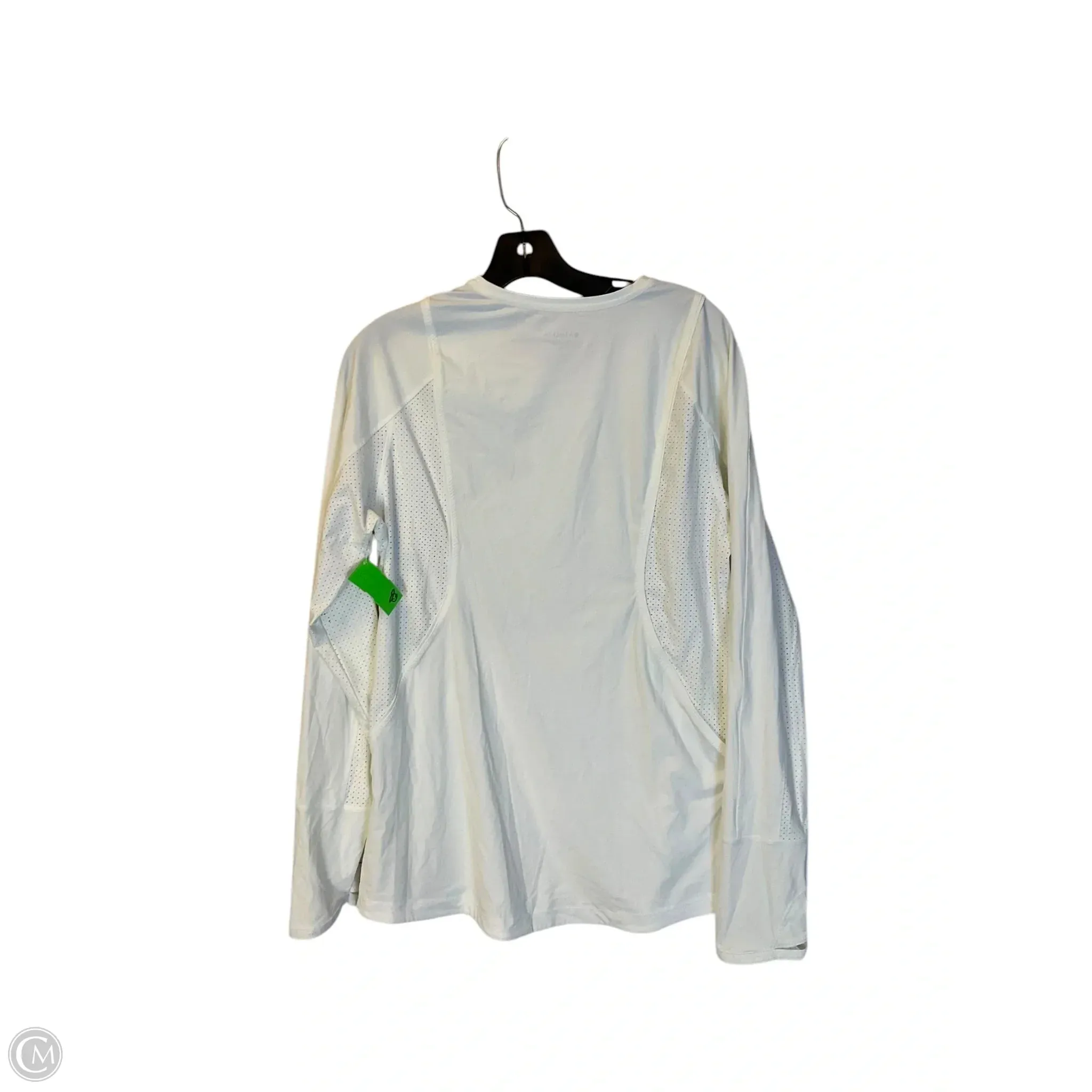 Athletic Sweatshirt Crewneck By Athleta In White, Size: Xl