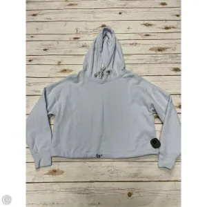 Athletic Sweatshirt Hoodie By Calvin Klein Performance In Blue, Size: S