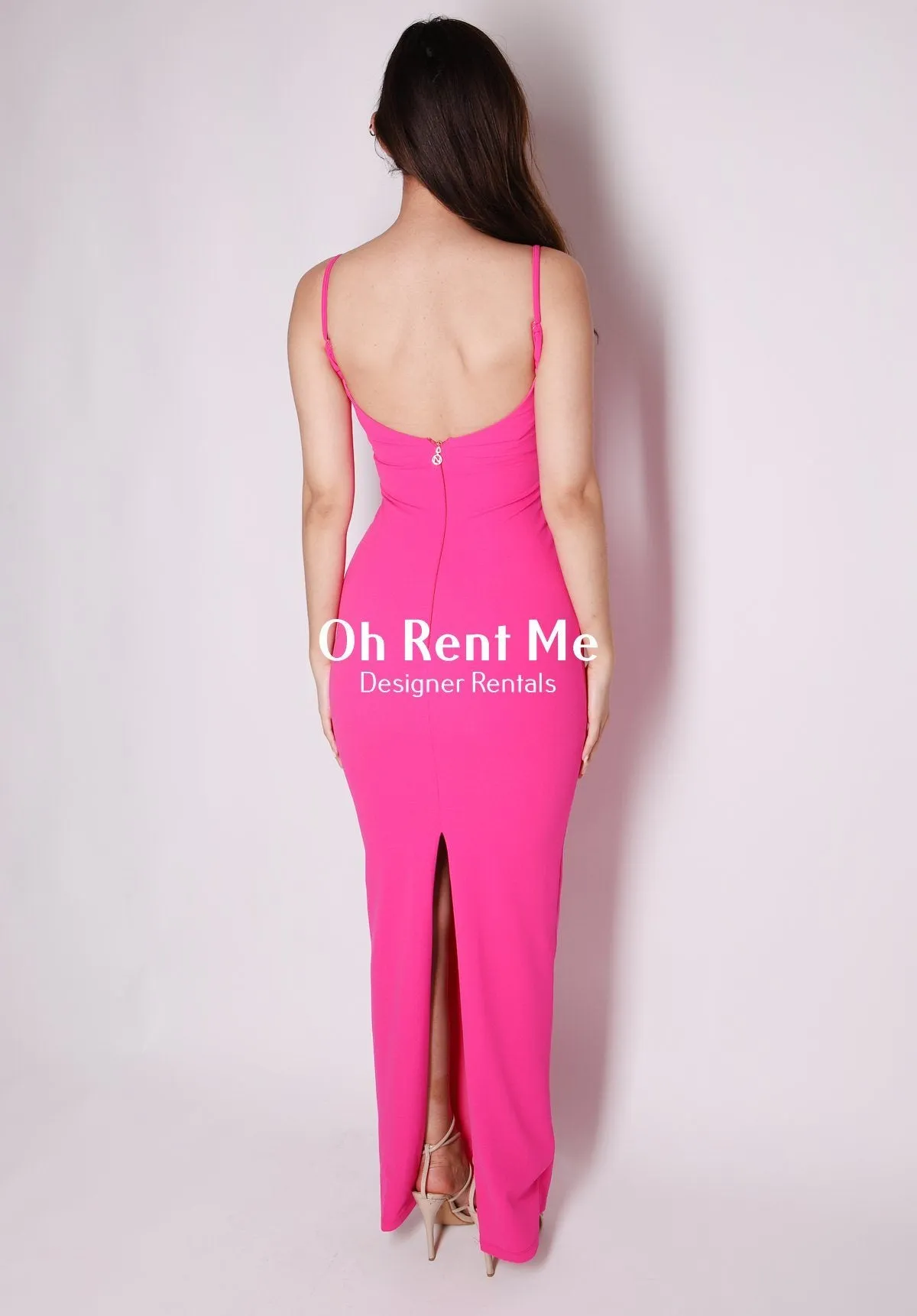 Bailey Gown - Hot Pink