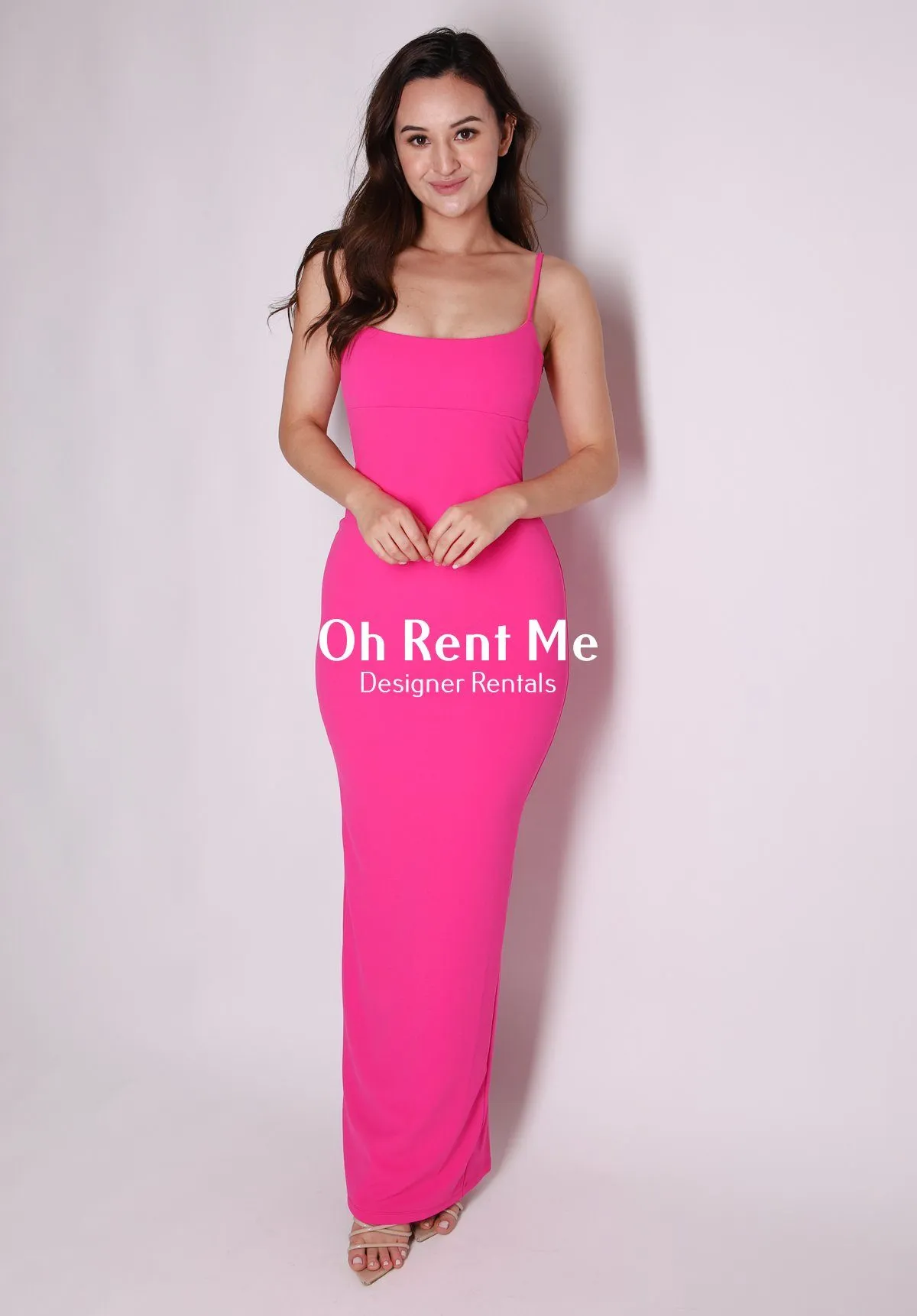 Bailey Gown - Hot Pink