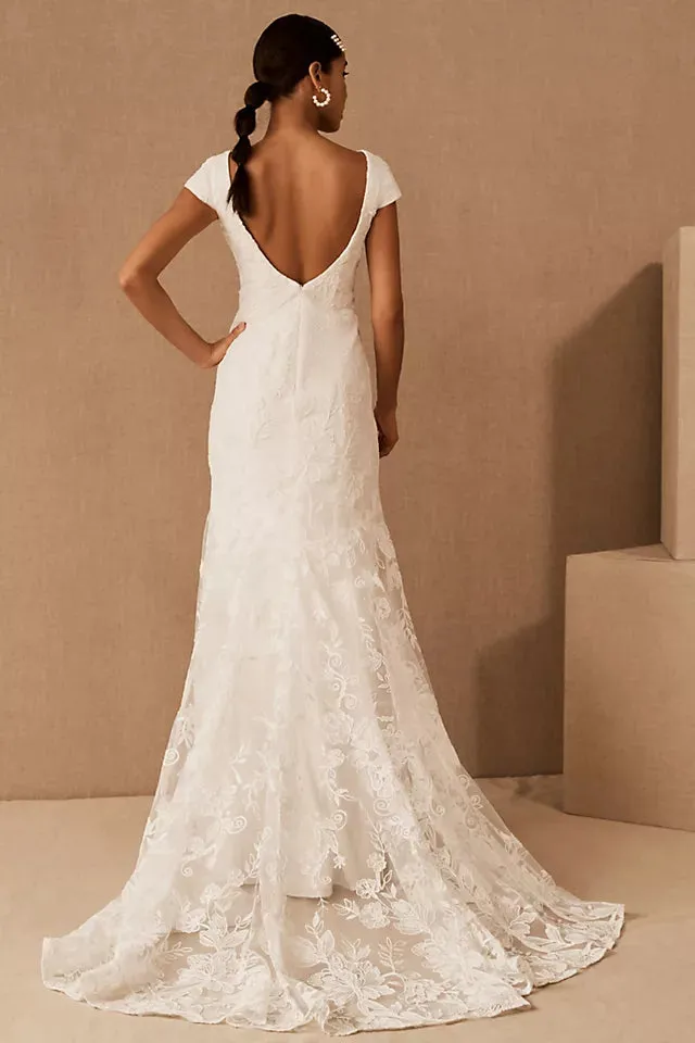 Best-Selling BHLDN Jenny Yoo Tierney Gown  Stylish & Comfortable