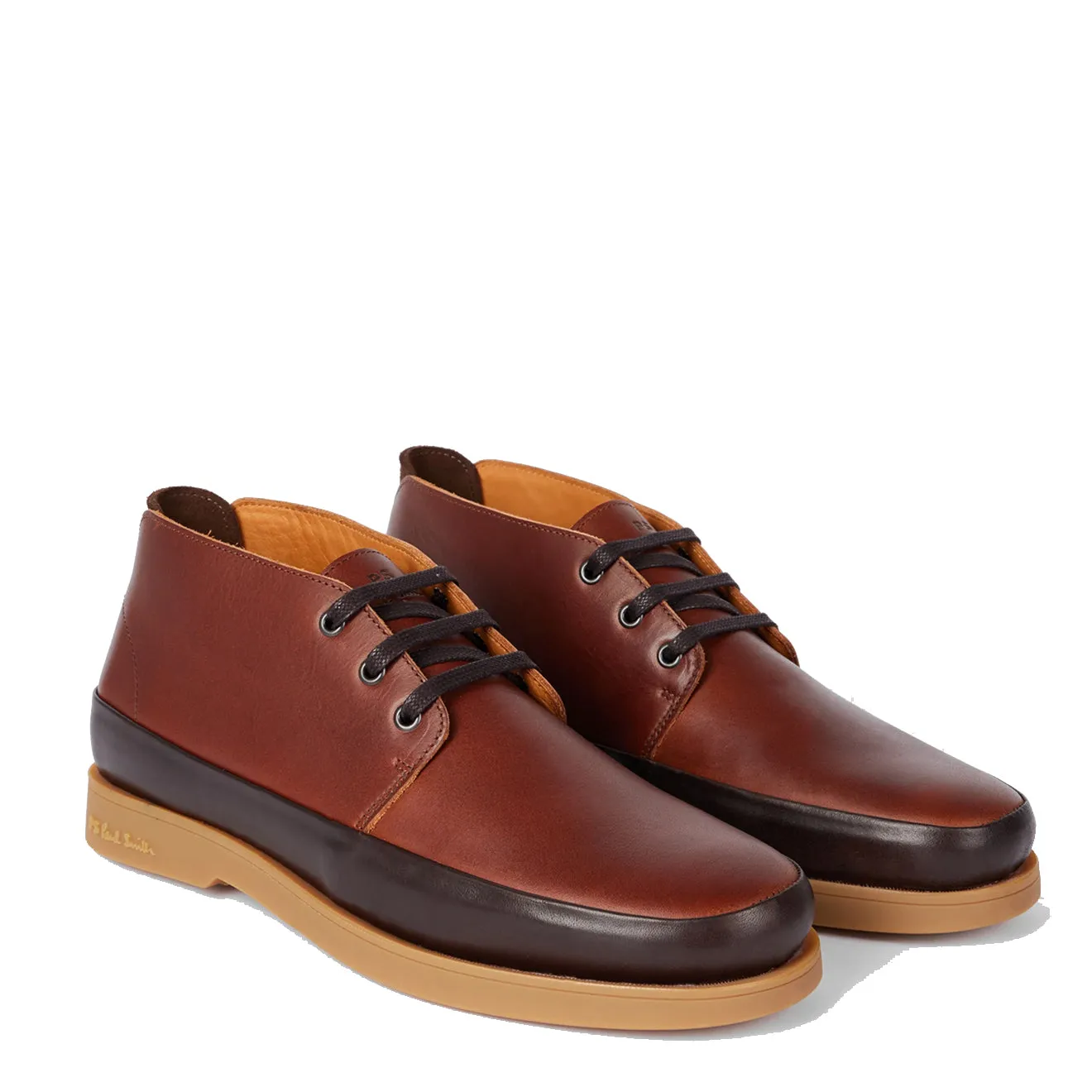 Bestseller Paul Smith Leather Crane Chukka Boots Tan  Dont Miss Out!
