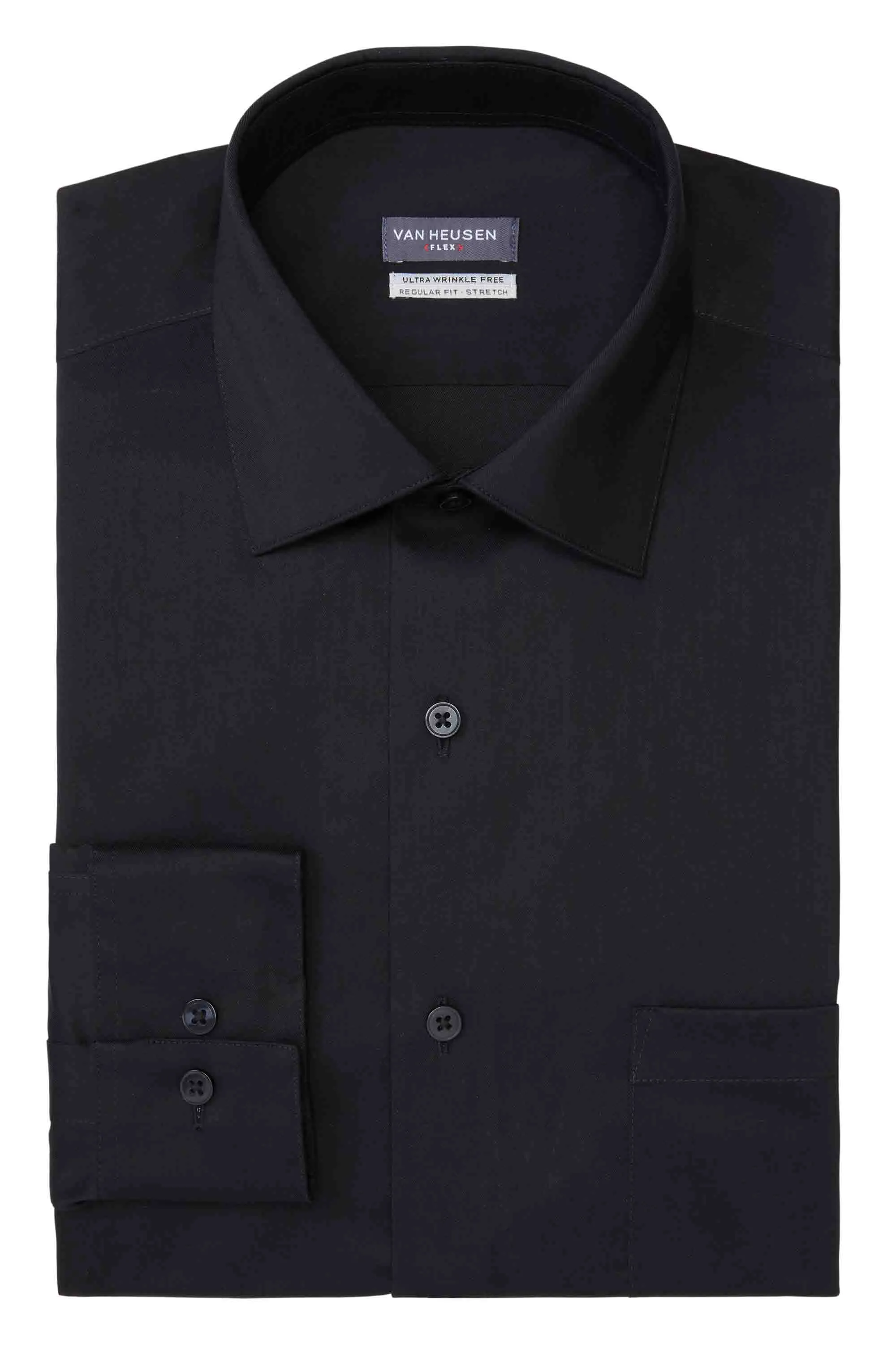BestSelling Van Heusen Regular Fit Ultra Wrinkle Free Stretch FLEX Solid  Limited Stock!