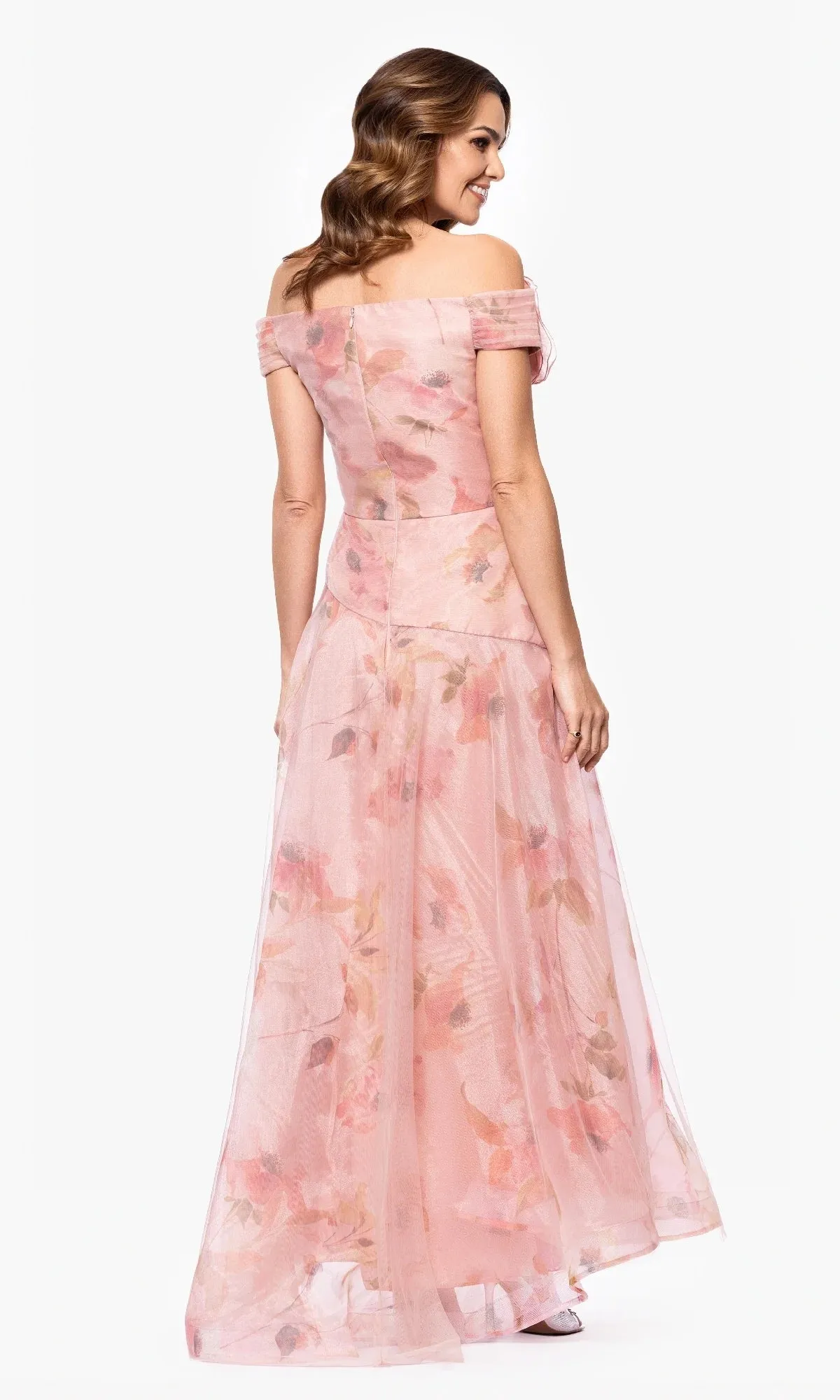 Betsy and Adam Floral Print Dress A27103
