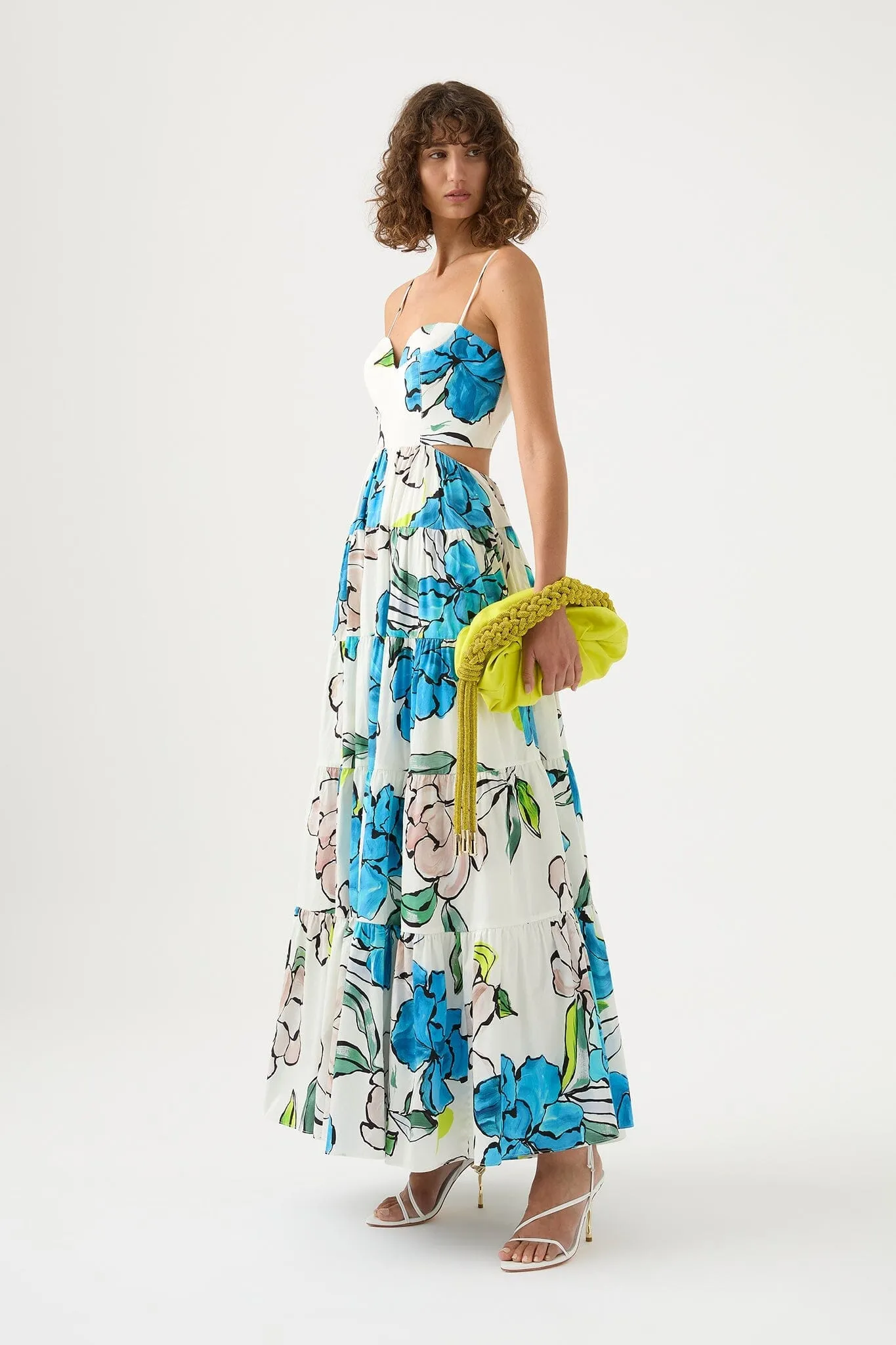 Botanical Tiered Maxi Dress