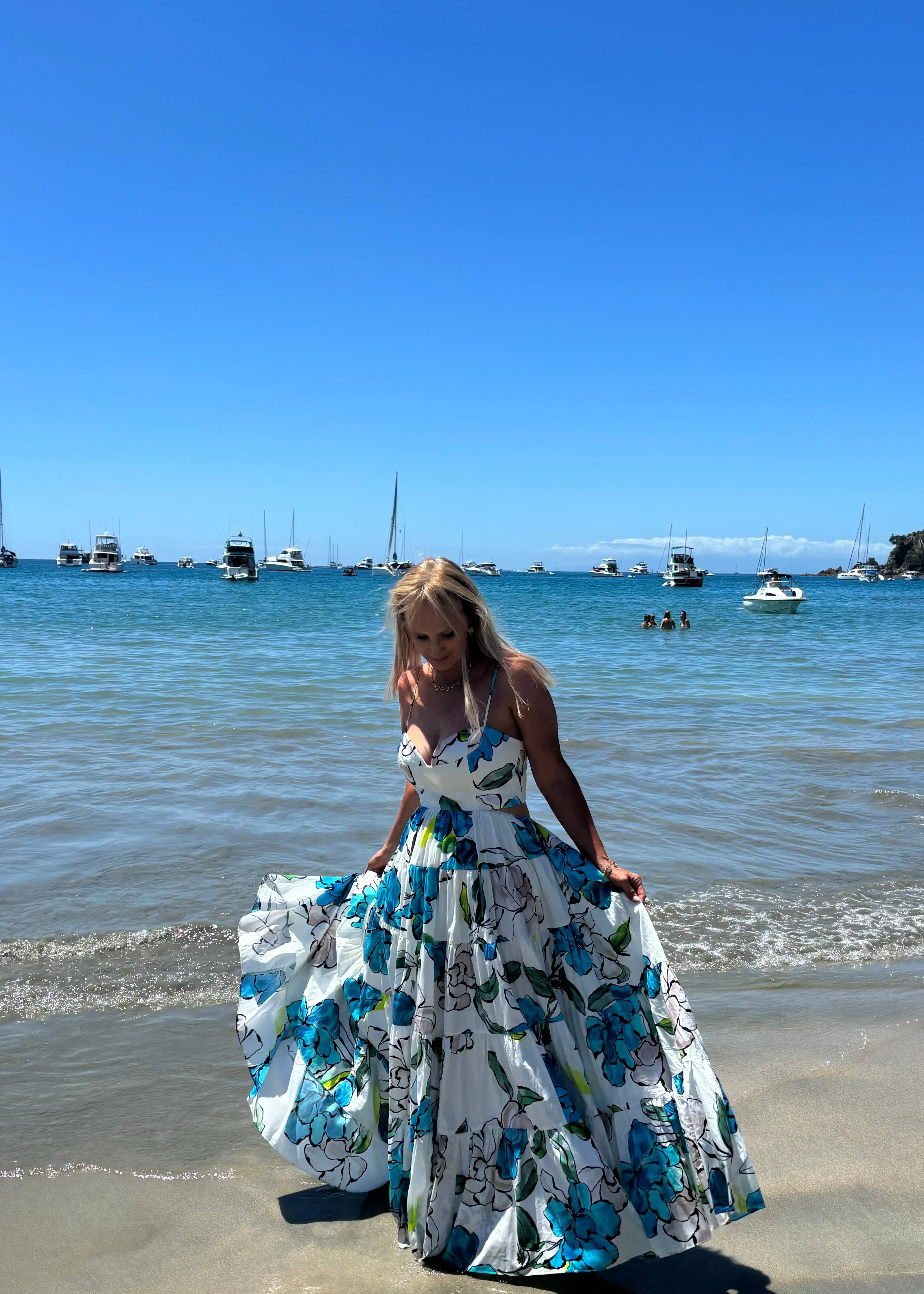 Botanical Tiered Maxi Dress