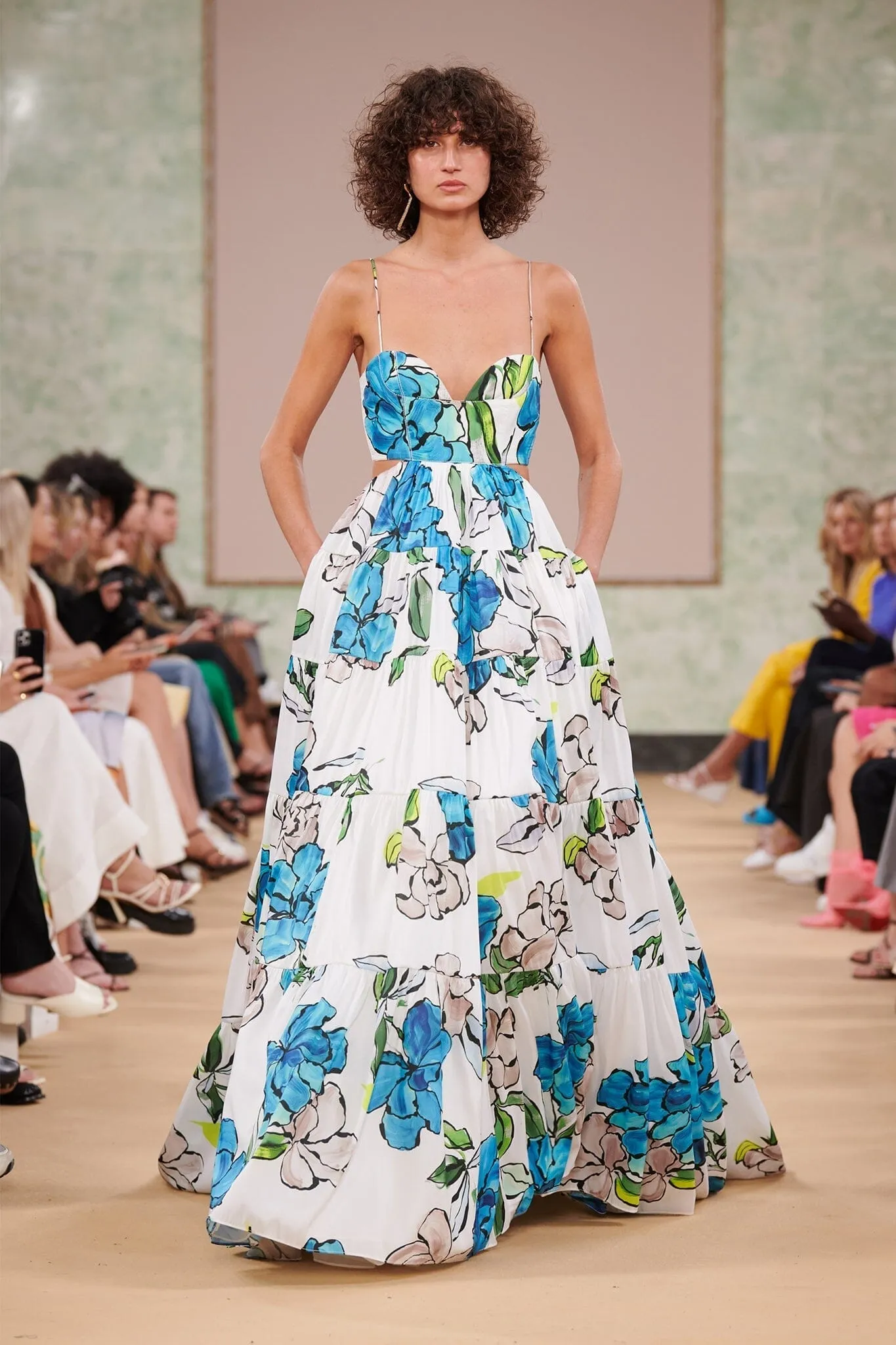 Botanical Tiered Maxi Dress