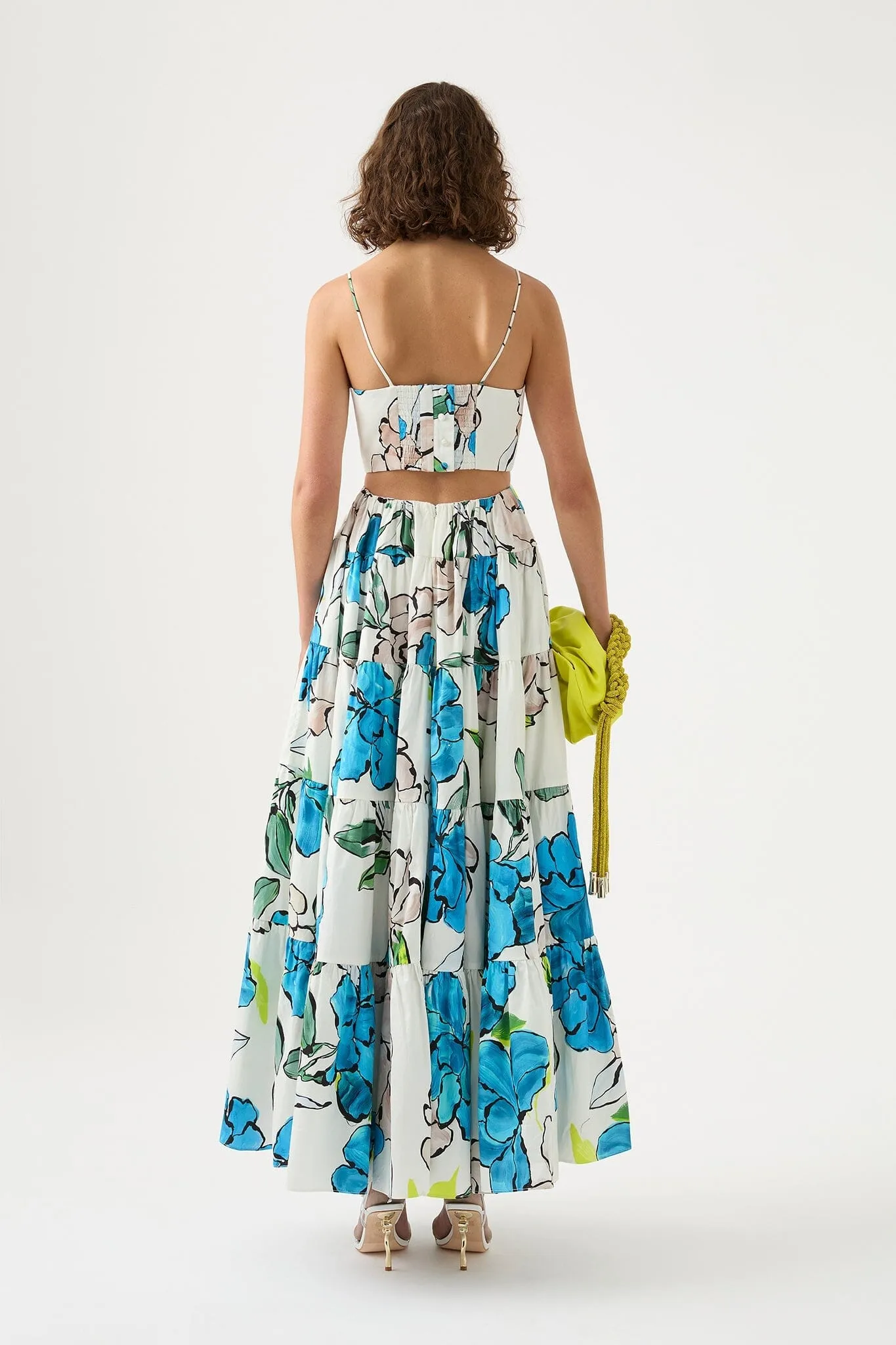 Botanical Tiered Maxi Dress