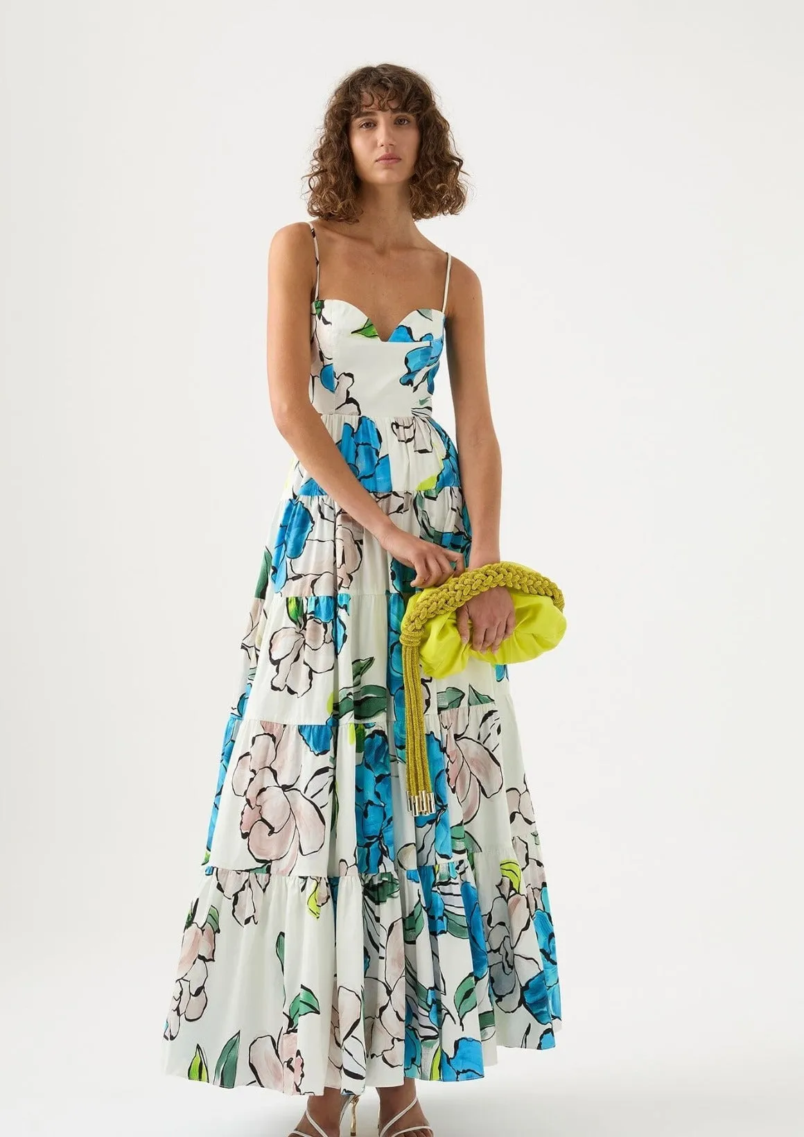 Botanical Tiered Maxi Dress