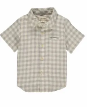 Boy's Newport Short Sleeve Shirt In Grey