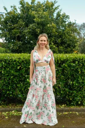 Cabo Crop Set - Pink Liberty Floral
