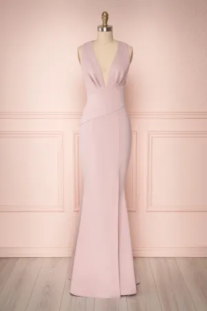 Camila Mauve | Purple Mermaid Gown