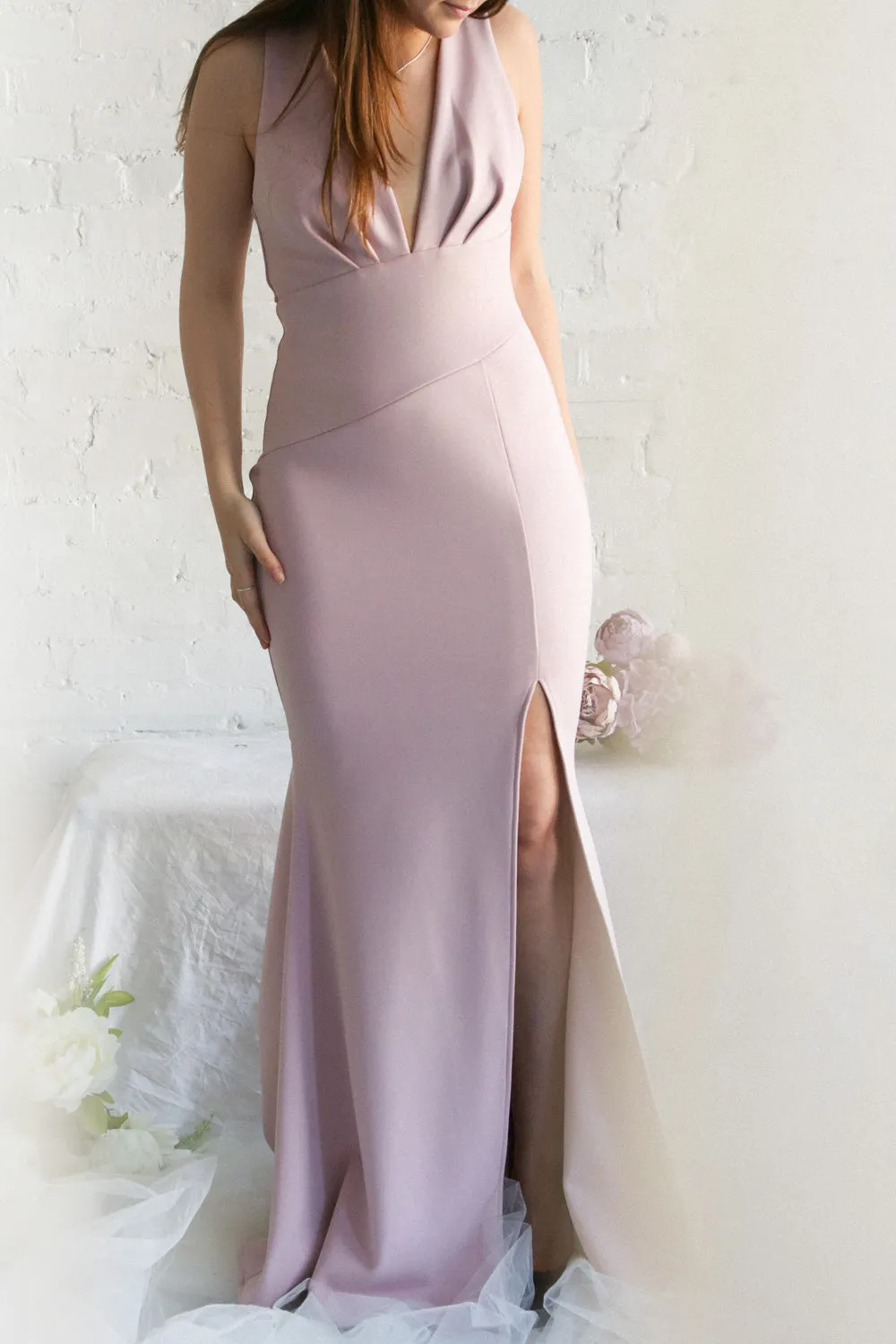 Camila Mauve | Purple Mermaid Gown