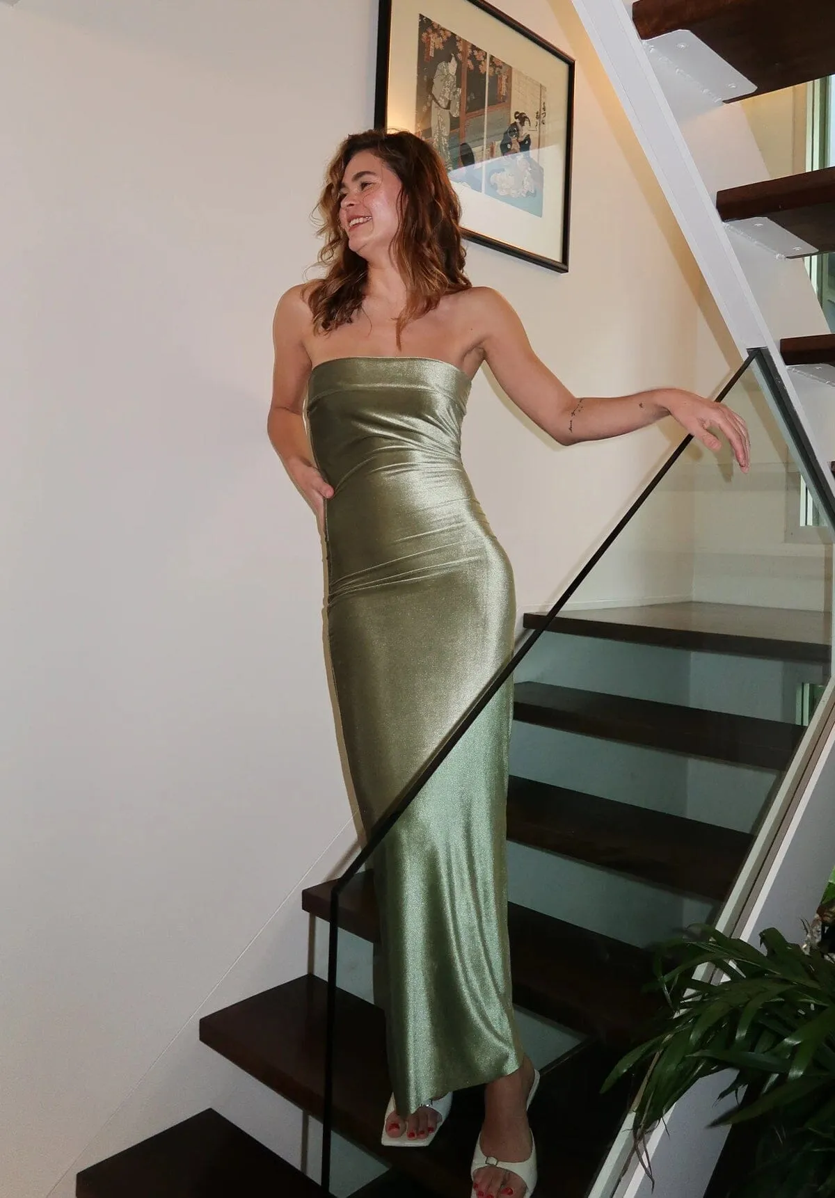 Camryn Dress - Olive