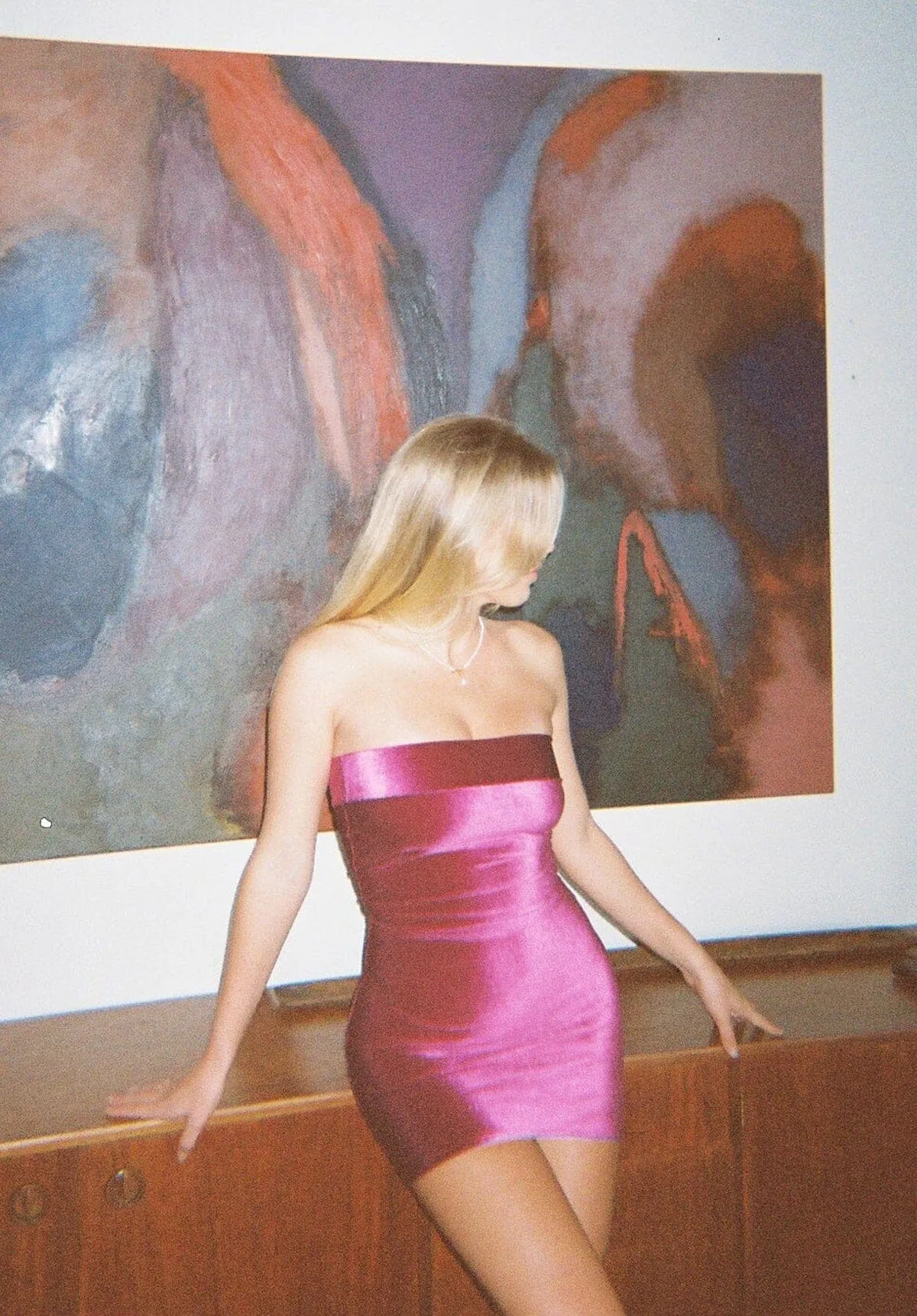 Camryn Mini Dress - Magenta