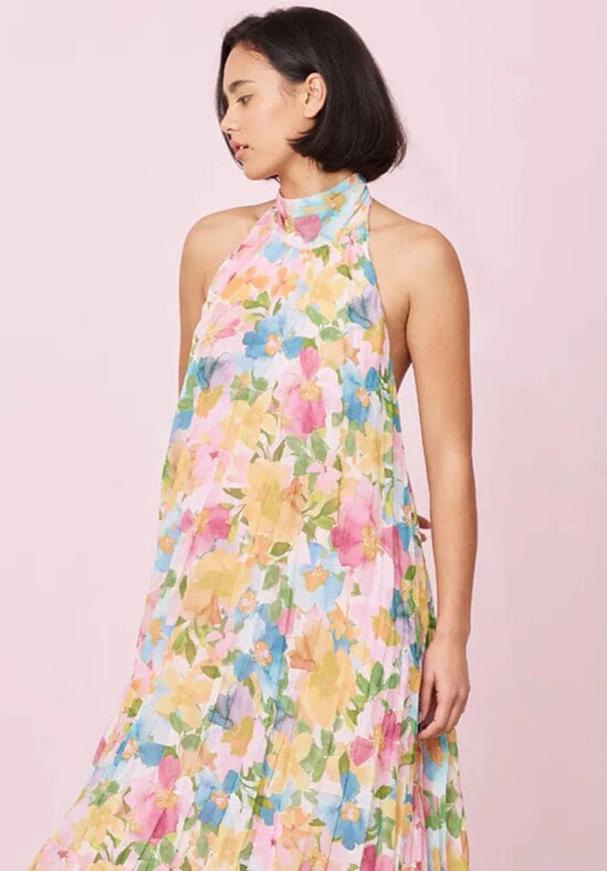 Cascade Crush Gown - Lolly