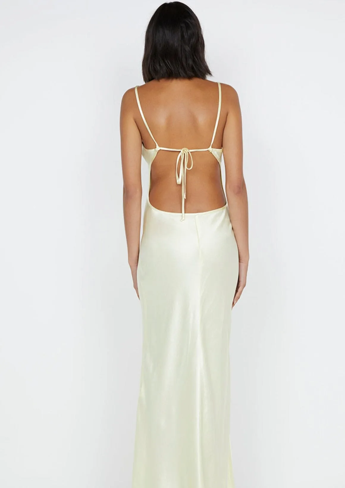 Cedar City Maxi Dress - Ice Yellow