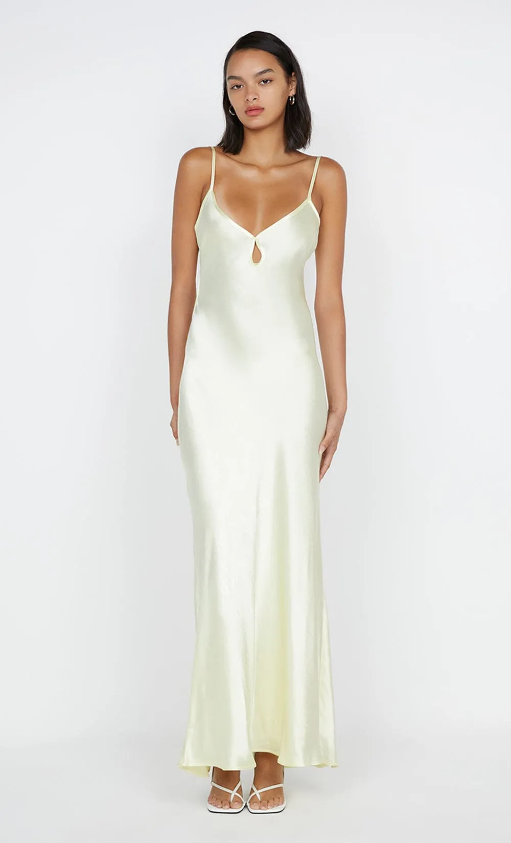 Cedar City Maxi Dress - Ice Yellow