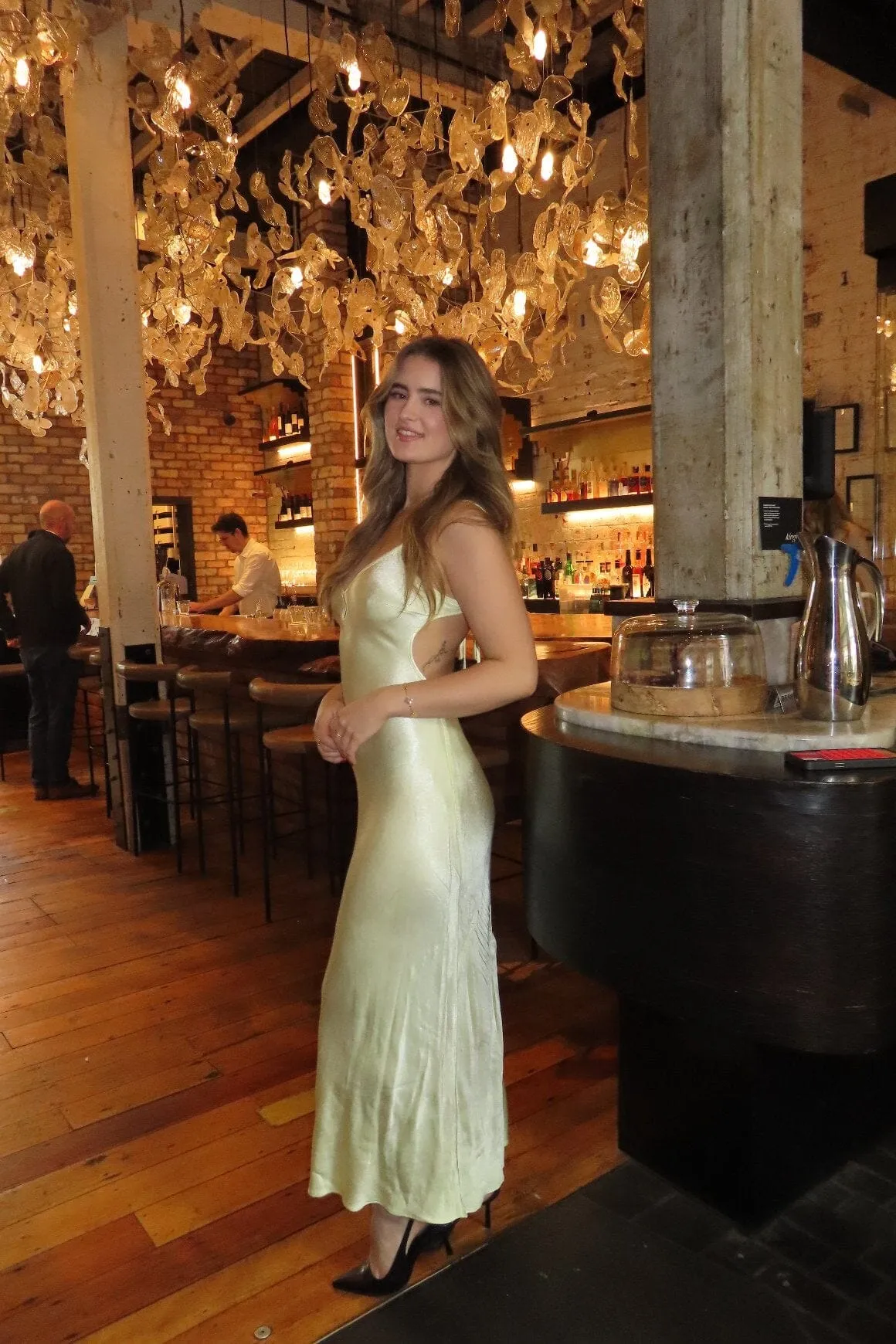 Cedar City Maxi Dress - Ice Yellow