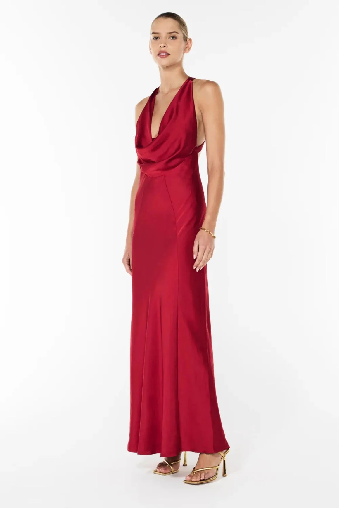 Charmed Cowl Slip Dress