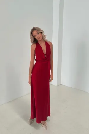 Charmed Cowl Slip Dress