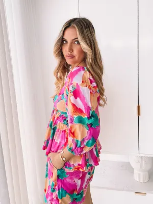 Conley Top - Pink Fiesta