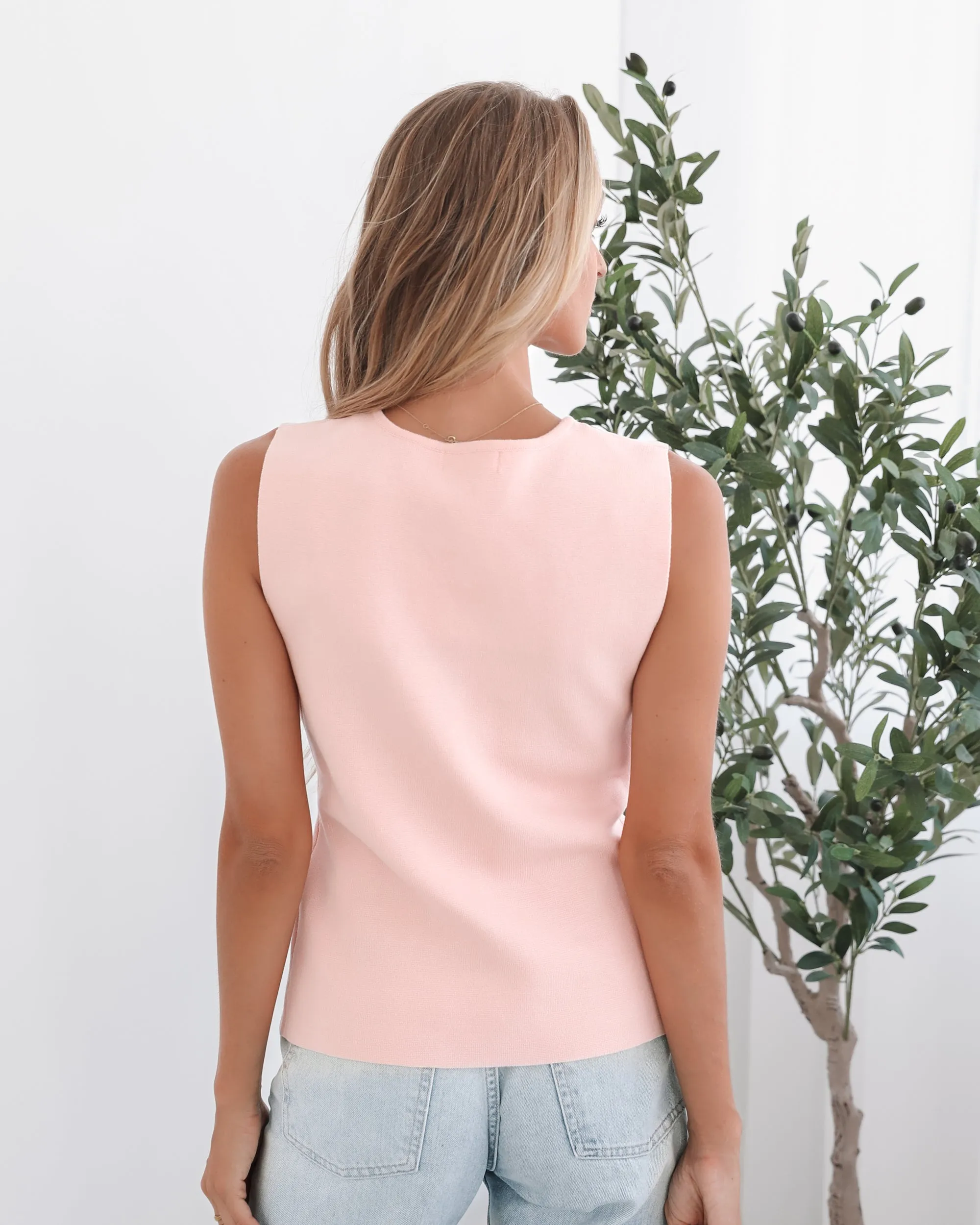 Corlini Knit Top - Pink