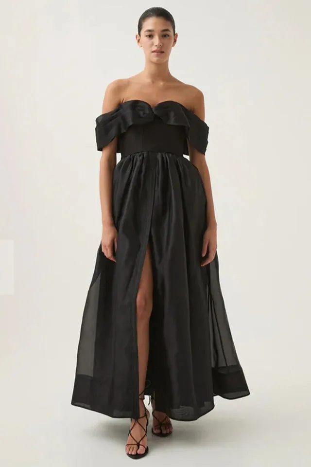 CORNELIA CORSETED GOWN by Aje