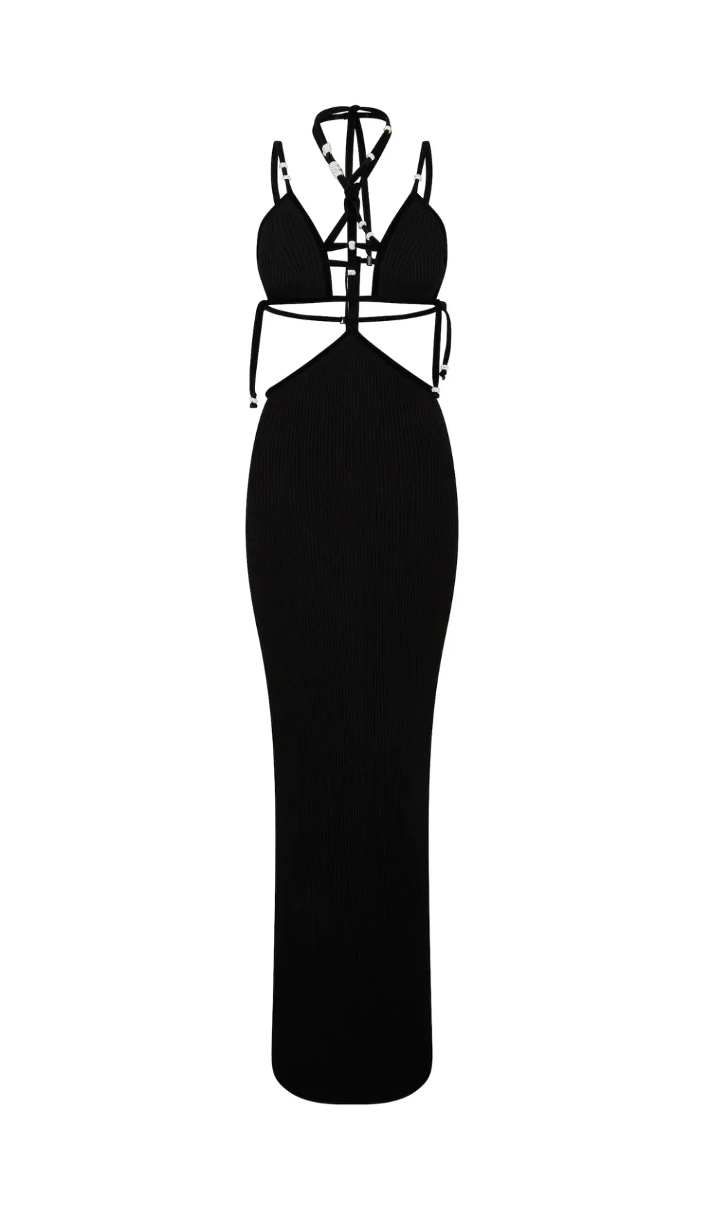 CRYSTAL BALL KNIT GOWN Gloria Lanvin