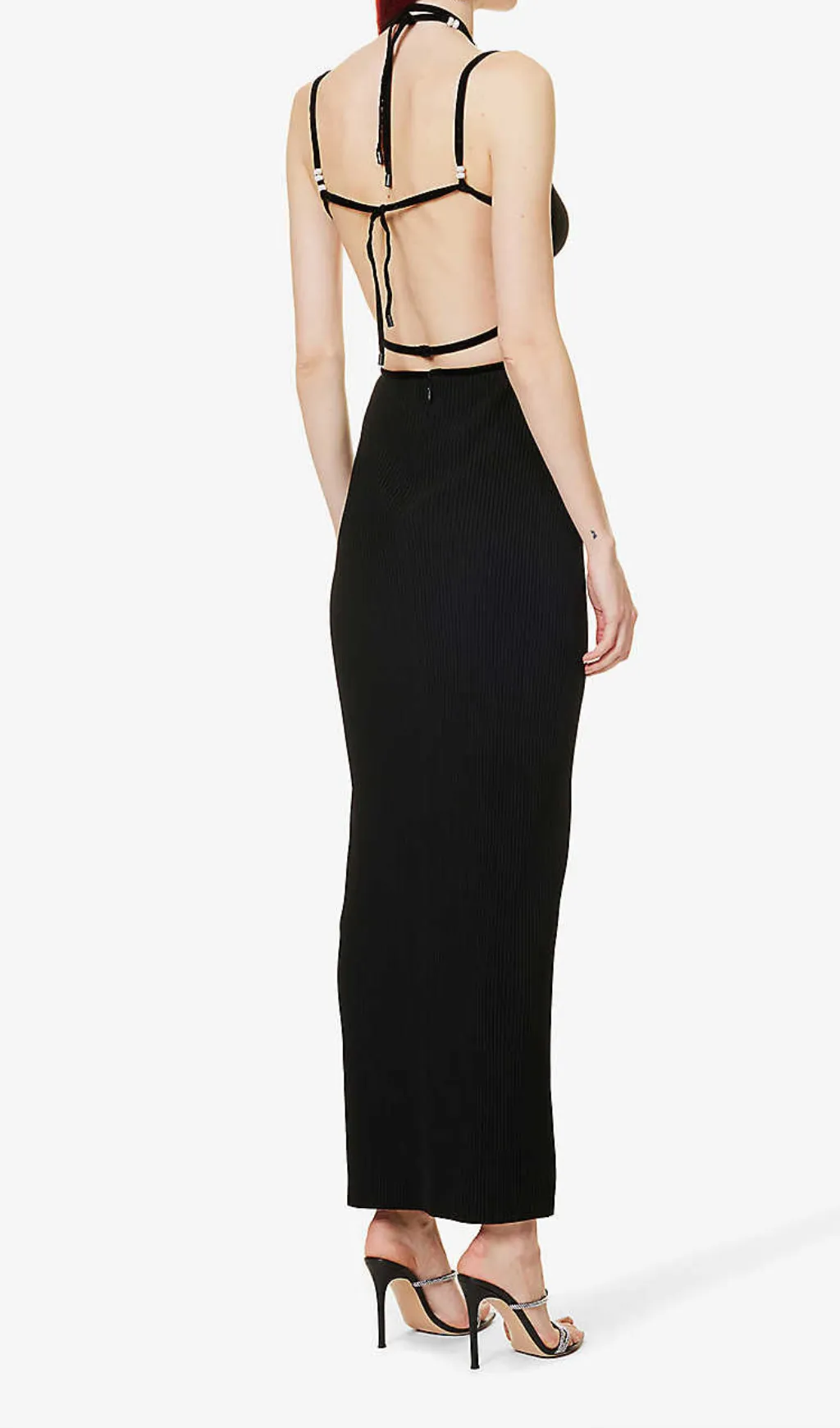 CRYSTAL BALL KNIT GOWN Gloria Lanvin