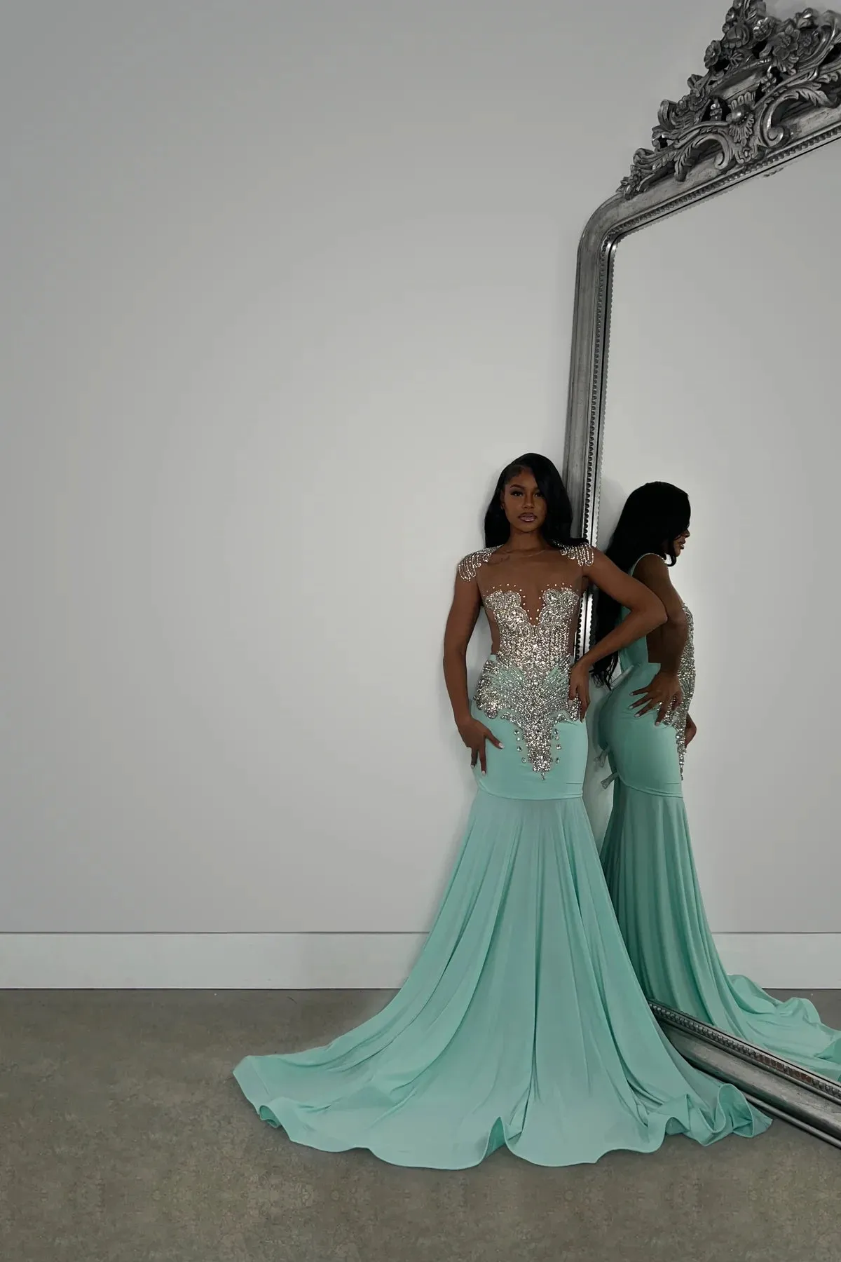Dayan Gown Mint