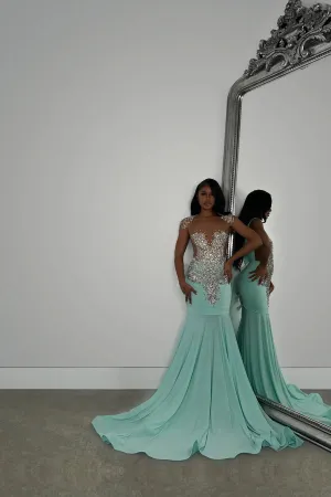 Dayan Gown Mint
