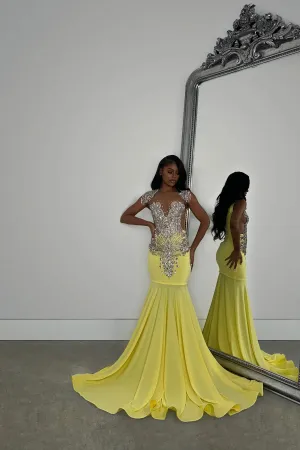 Dayan Gown Yellow
