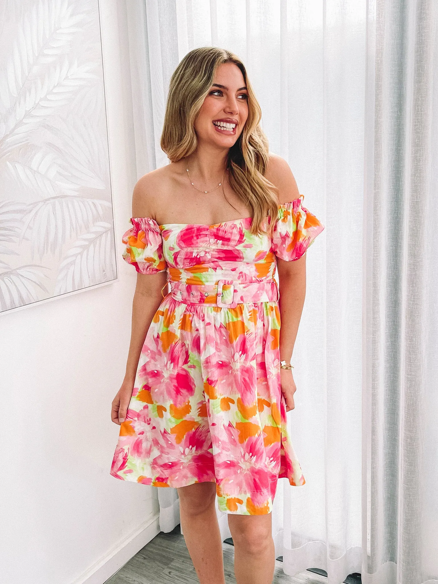 Devira Dress - Pink Blossom