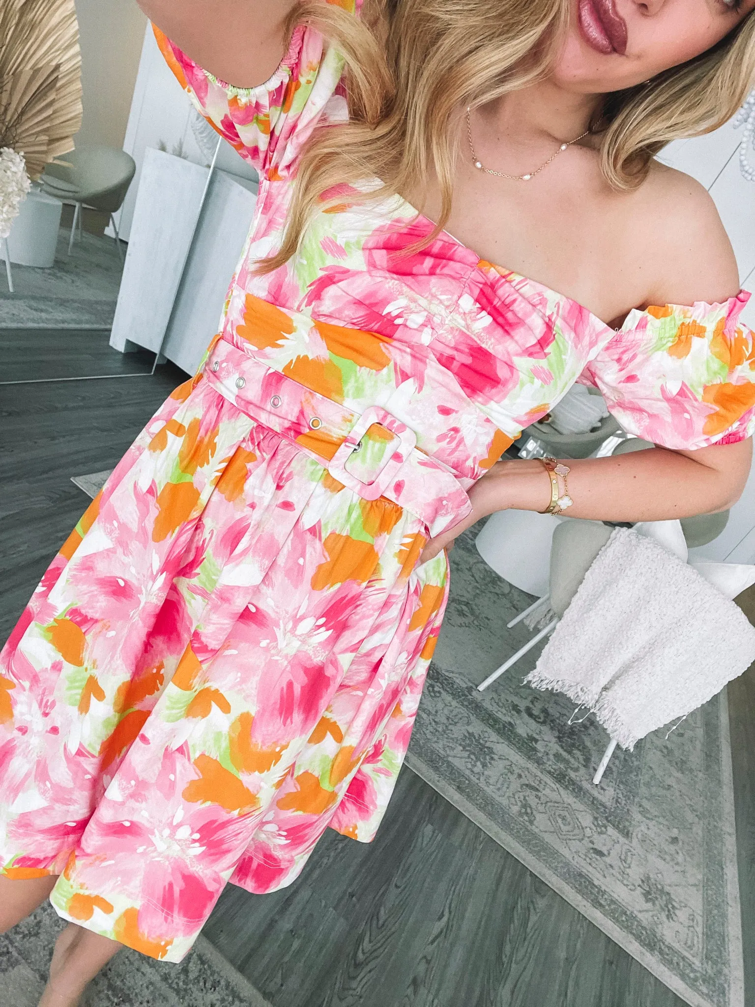 Devira Dress - Pink Blossom