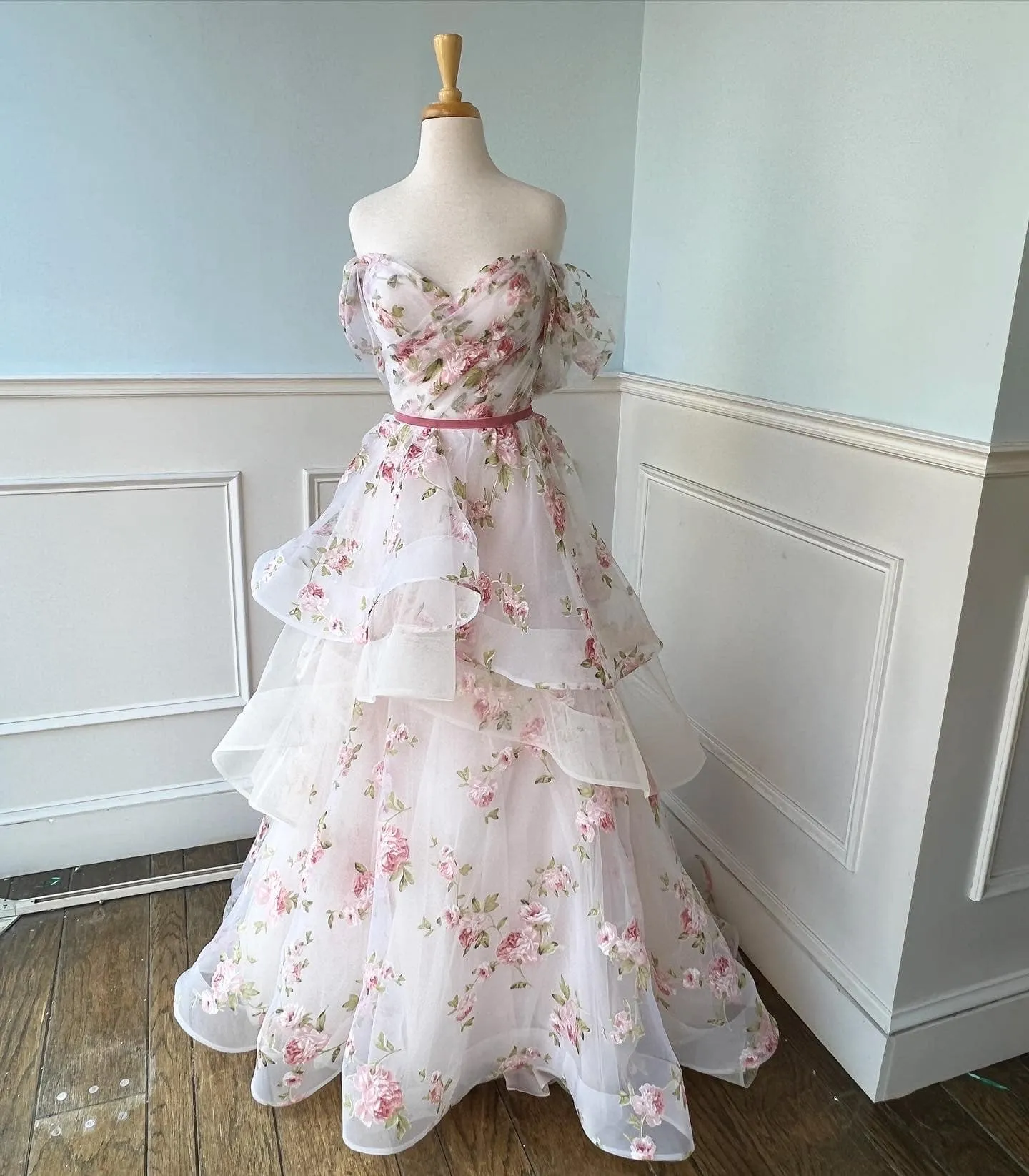 Doorbuster Wtoo Rosabel Floral Gown  Ends Soon!