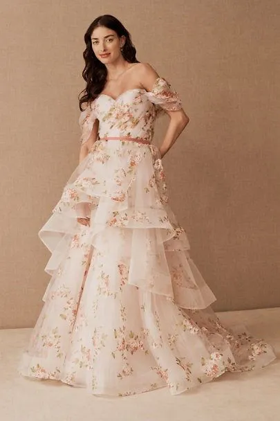 Doorbuster Wtoo Rosabel Floral Gown  Ends Soon!