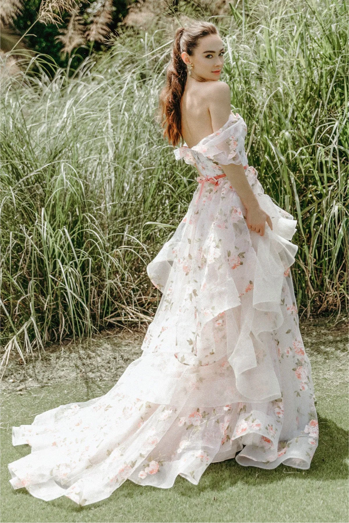 Doorbuster Wtoo Rosabel Floral Gown  Ends Soon!